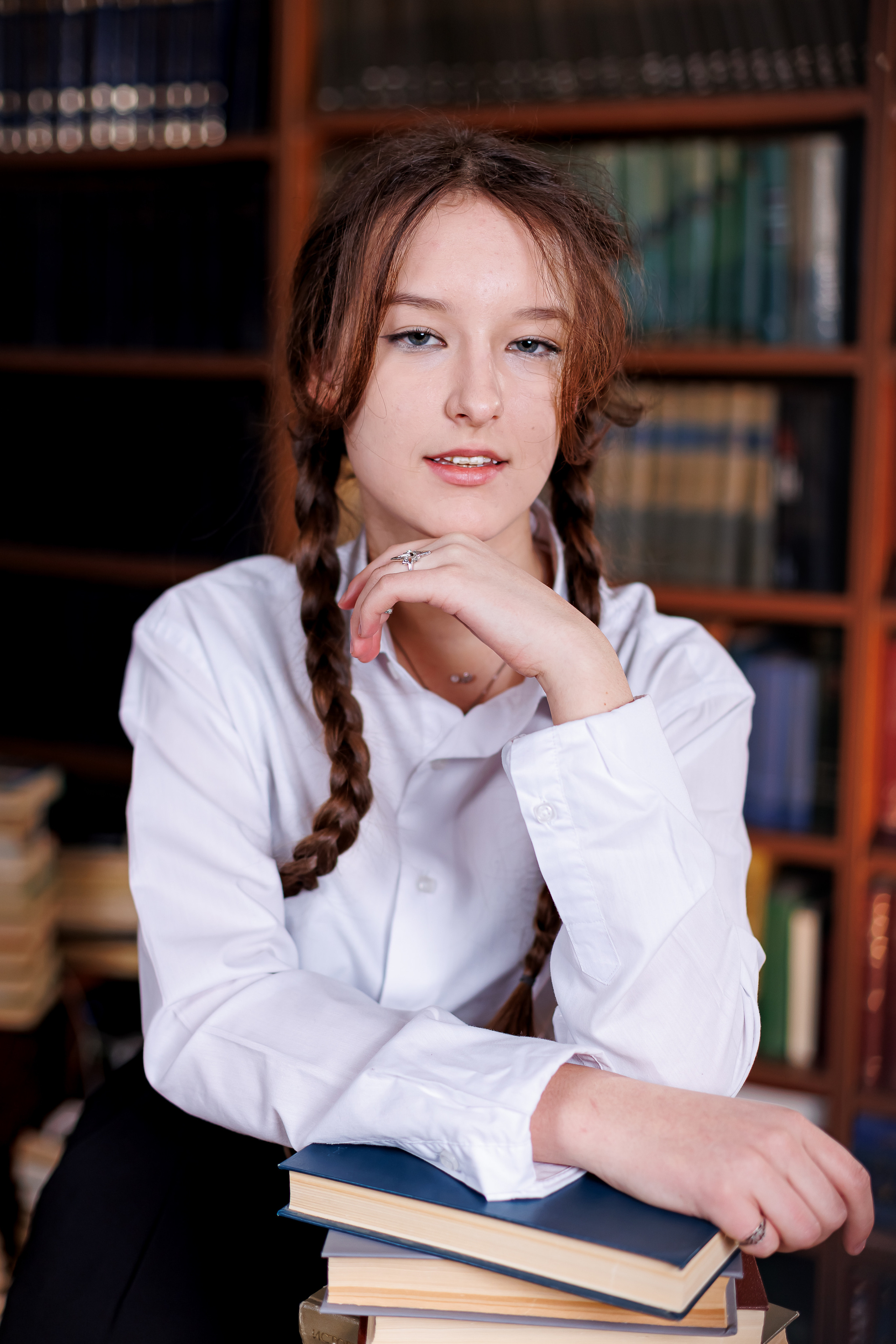 Портреты в Библиотеке. Семейный и детский фотограф Комина Елена, Власиха, Одинцово