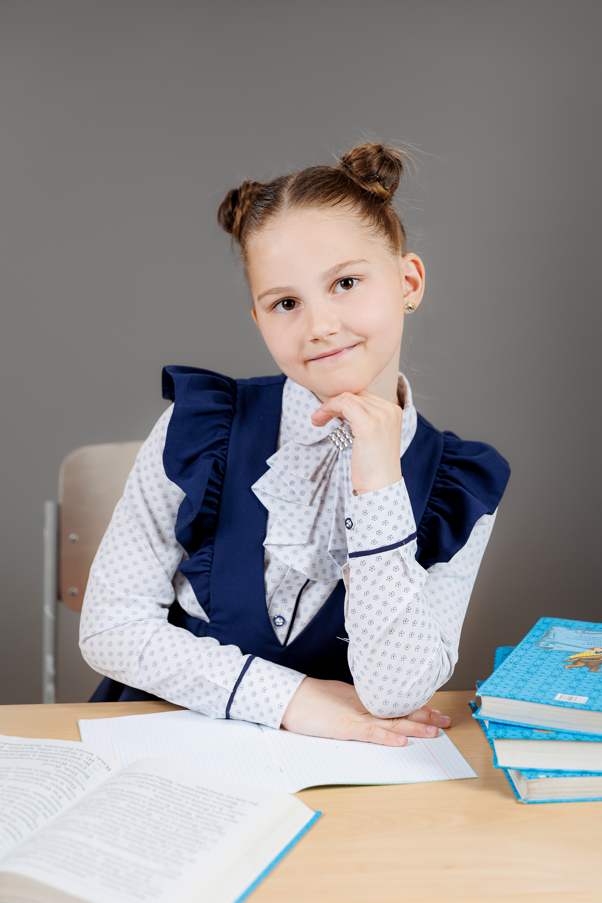 Портреты 1 классы. Семейный и детский фотограф Комина Елена, Власиха, Одинцово