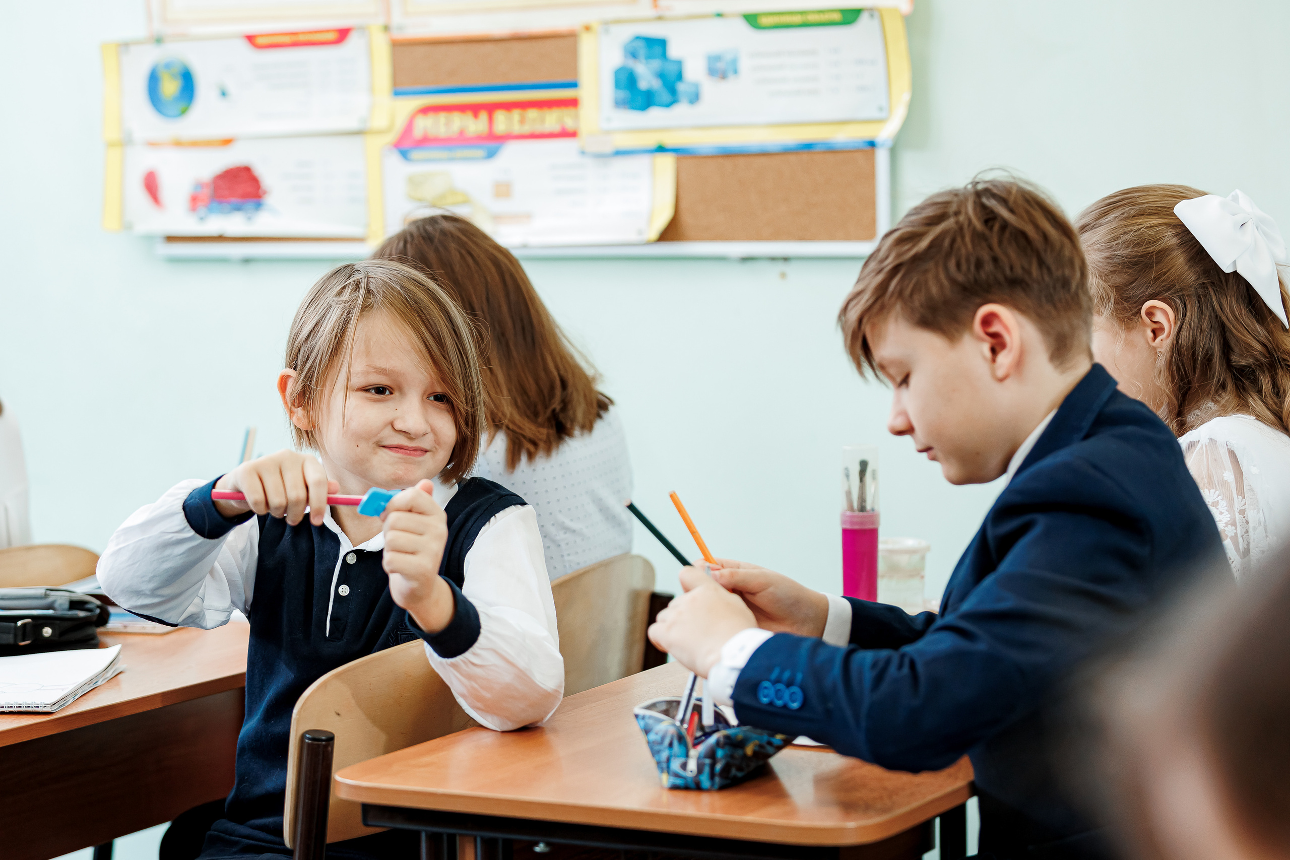 Репортаж на уроках. Семейный и детский фотограф Комина Елена, Власиха, Одинцово