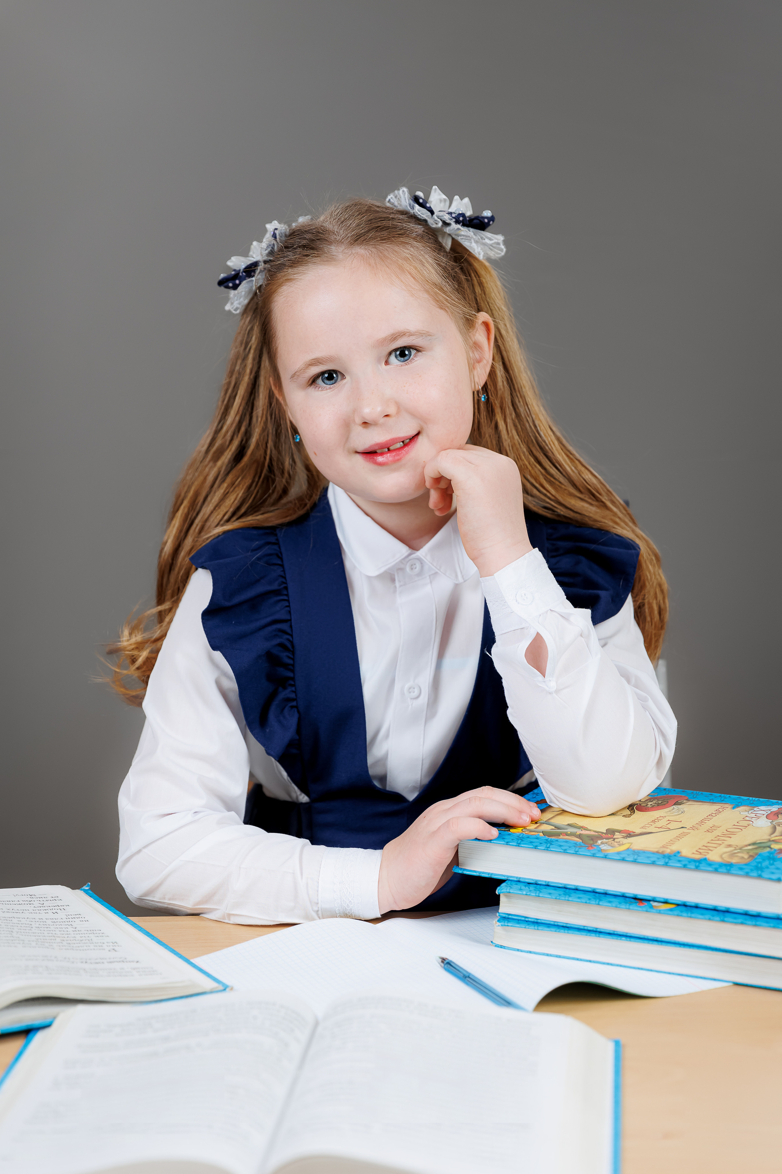 Портреты 1 классы. Семейный и детский фотограф Комина Елена, Власиха, Одинцово