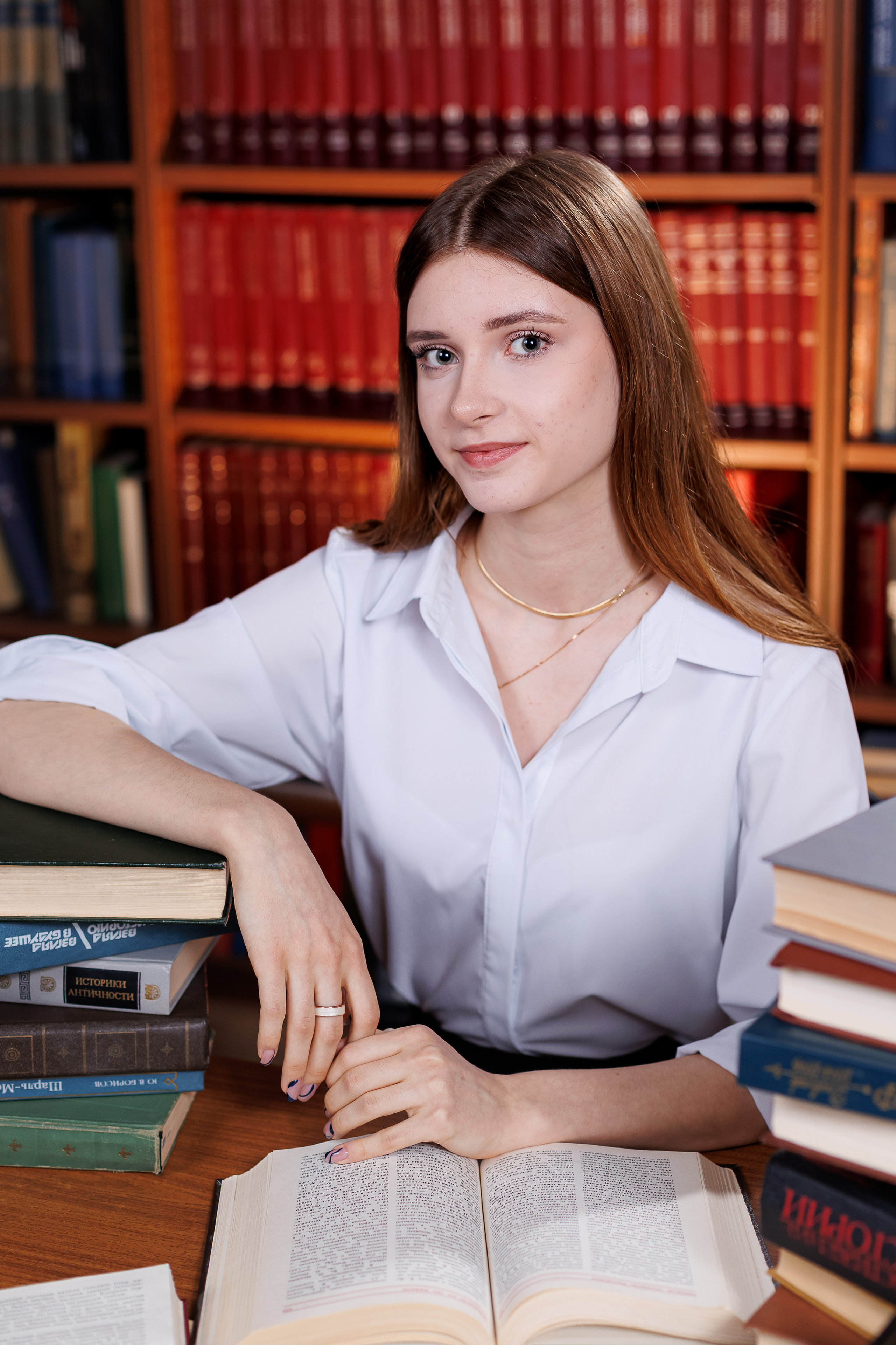 Портреты в Библиотеке. Семейный и детский фотограф Комина Елена, Власиха, Одинцово