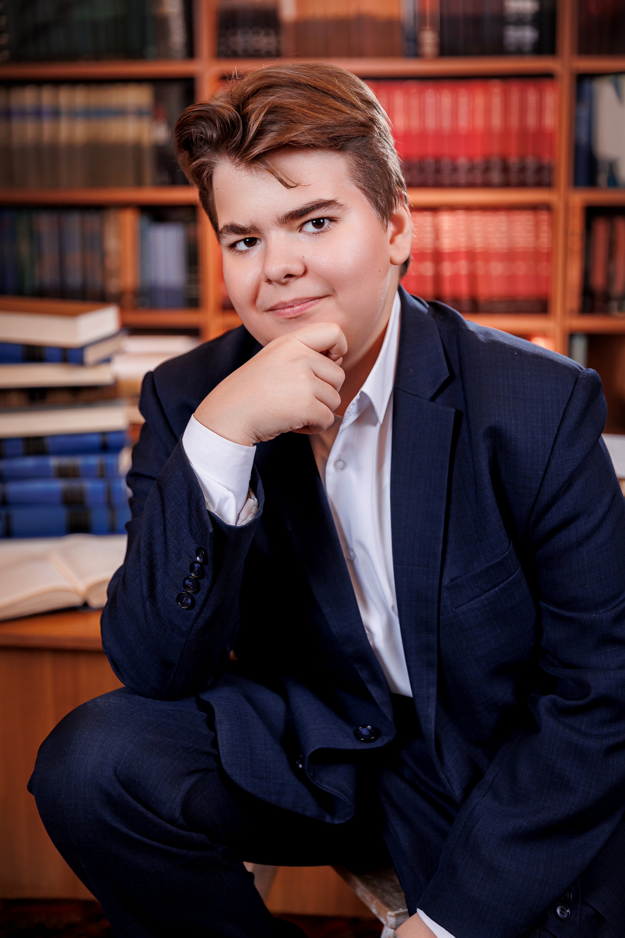 Портреты в Библиотеке. Семейный и детский фотограф Комина Елена, Власиха, Одинцово