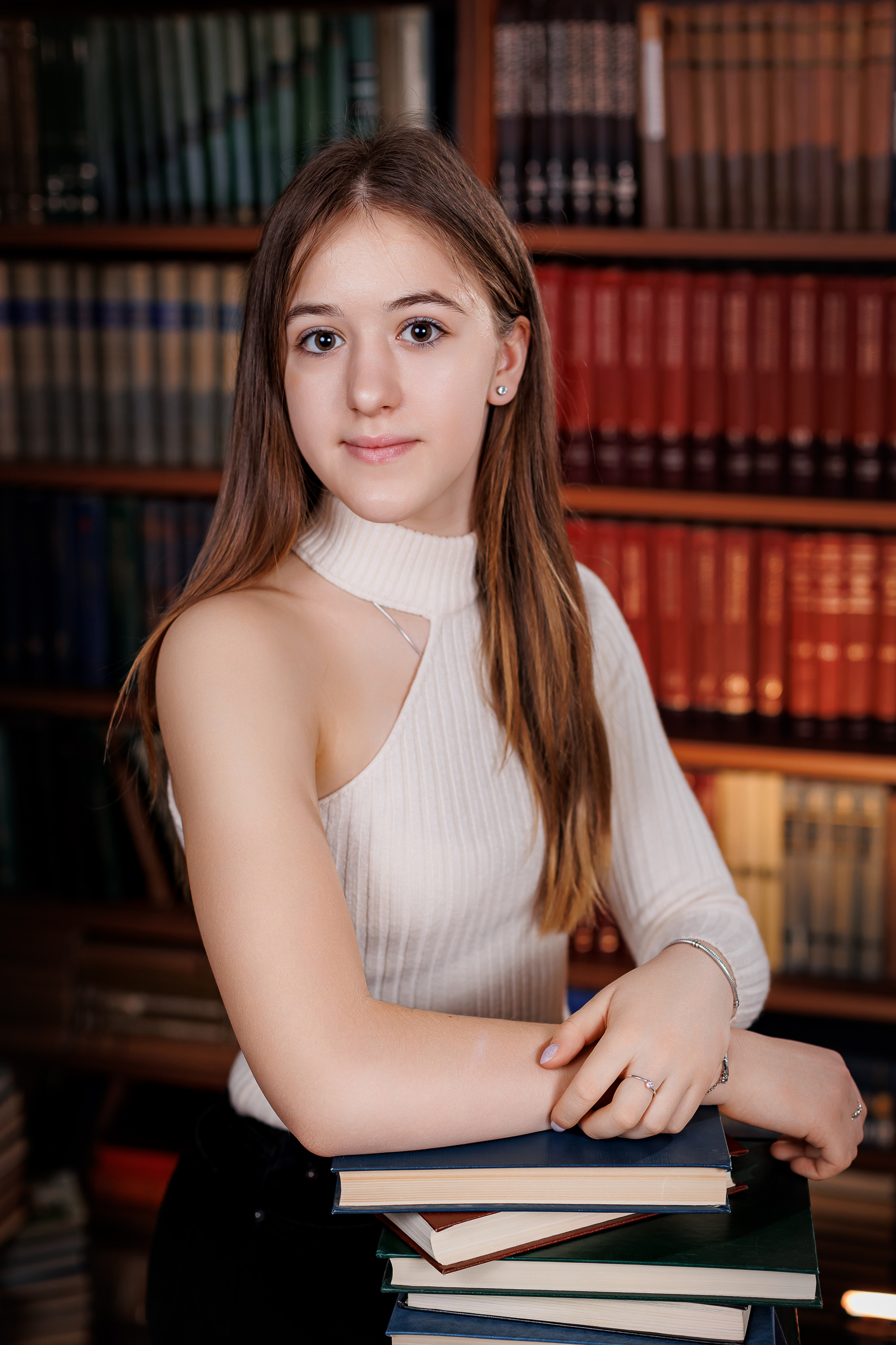 Портреты в Библиотеке. Семейный и детский фотограф Комина Елена, Власиха, Одинцово