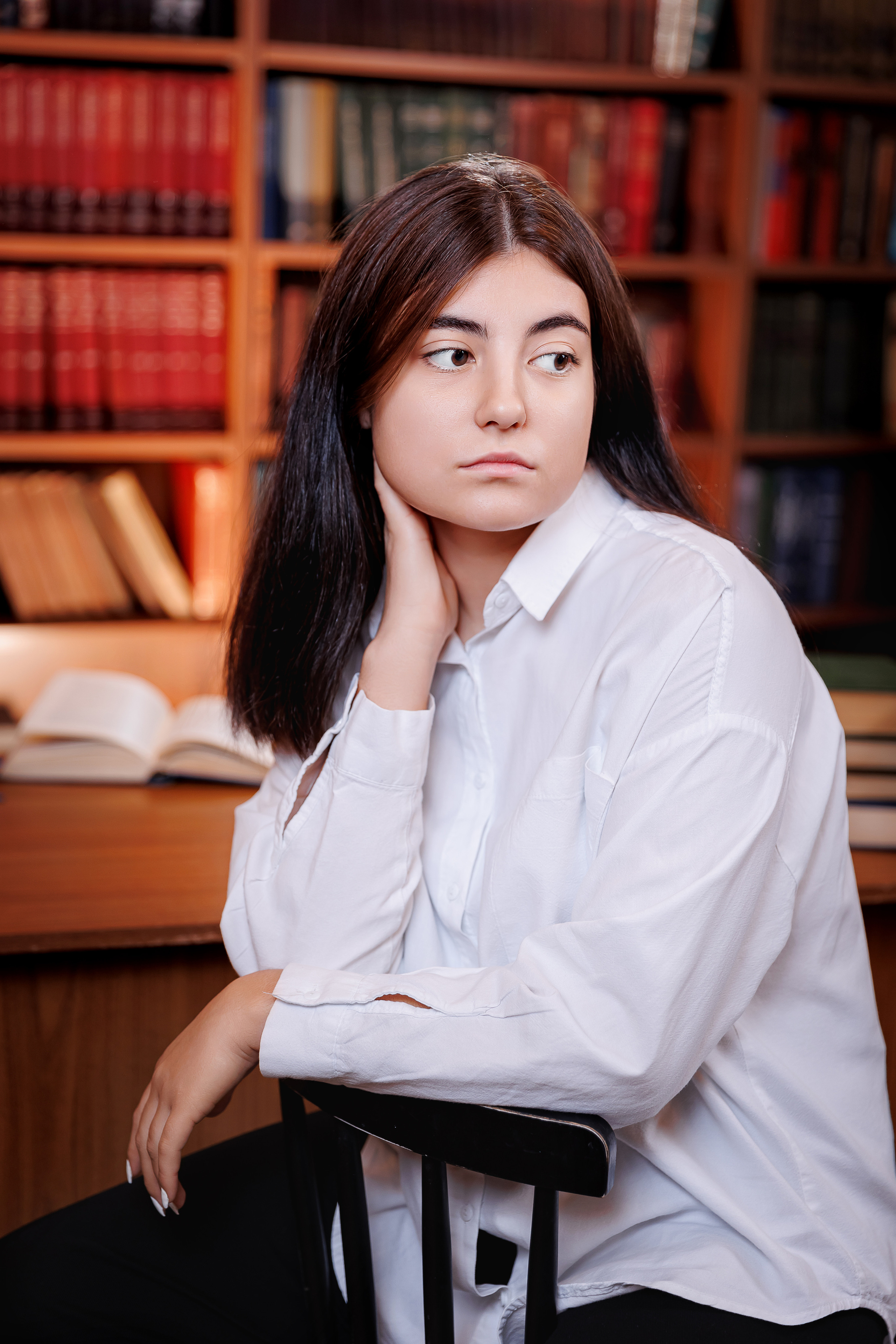 Портреты в Библиотеке. Семейный и детский фотограф Комина Елена, Власиха, Одинцово