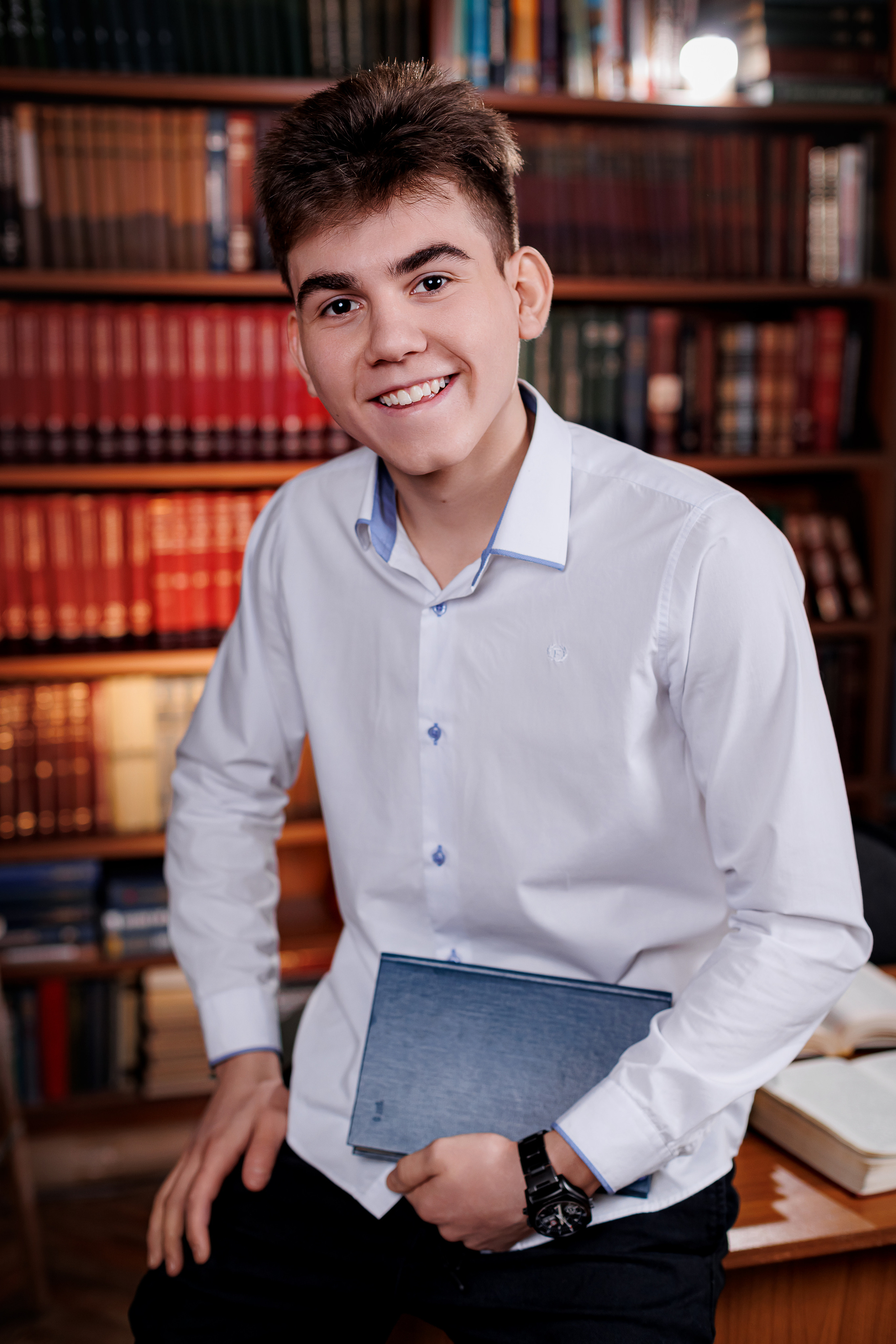 Портреты в Библиотеке. Семейный и детский фотограф Комина Елена, Власиха, Одинцово