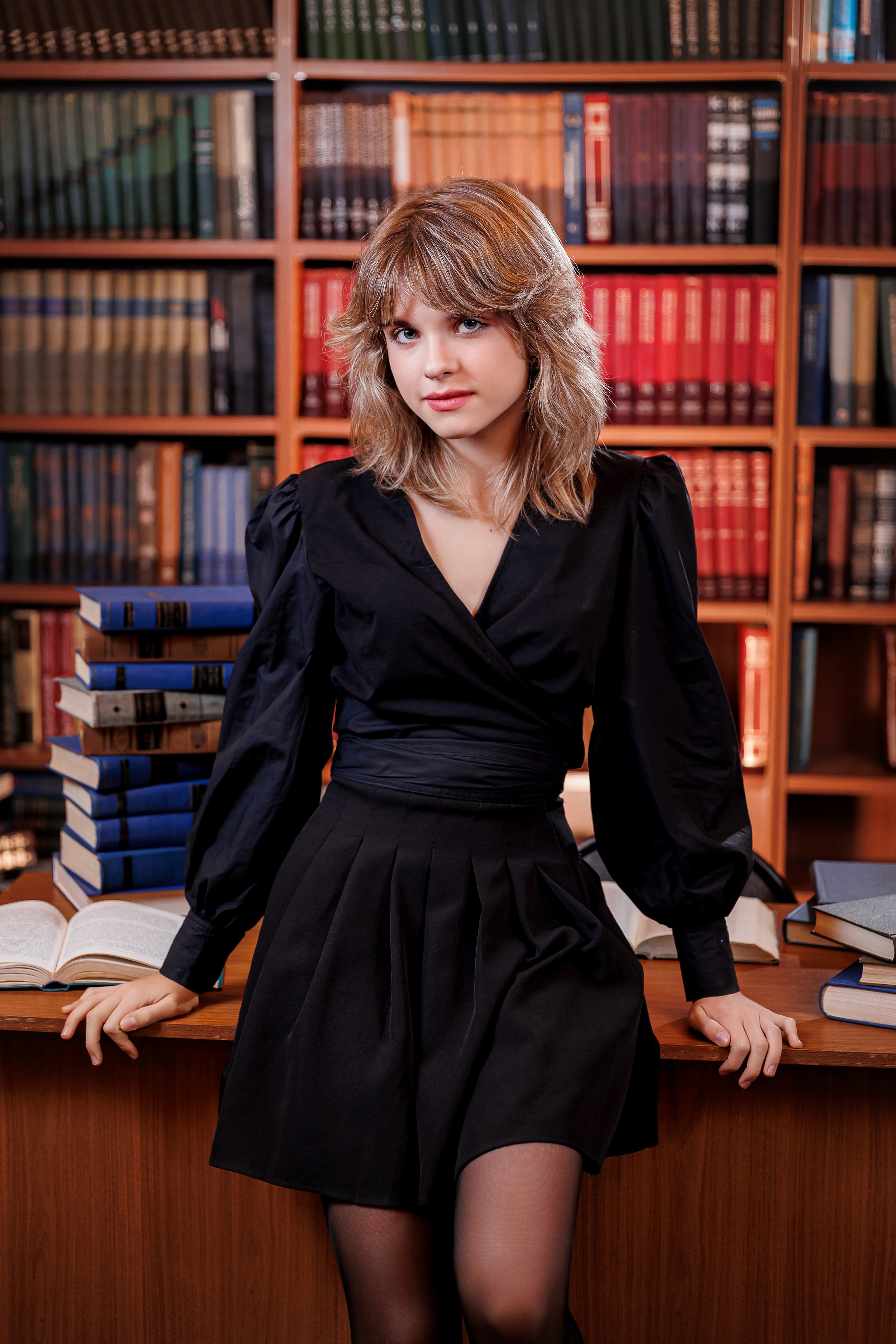 Портреты в Библиотеке. Семейный и детский фотограф Комина Елена, Власиха, Одинцово