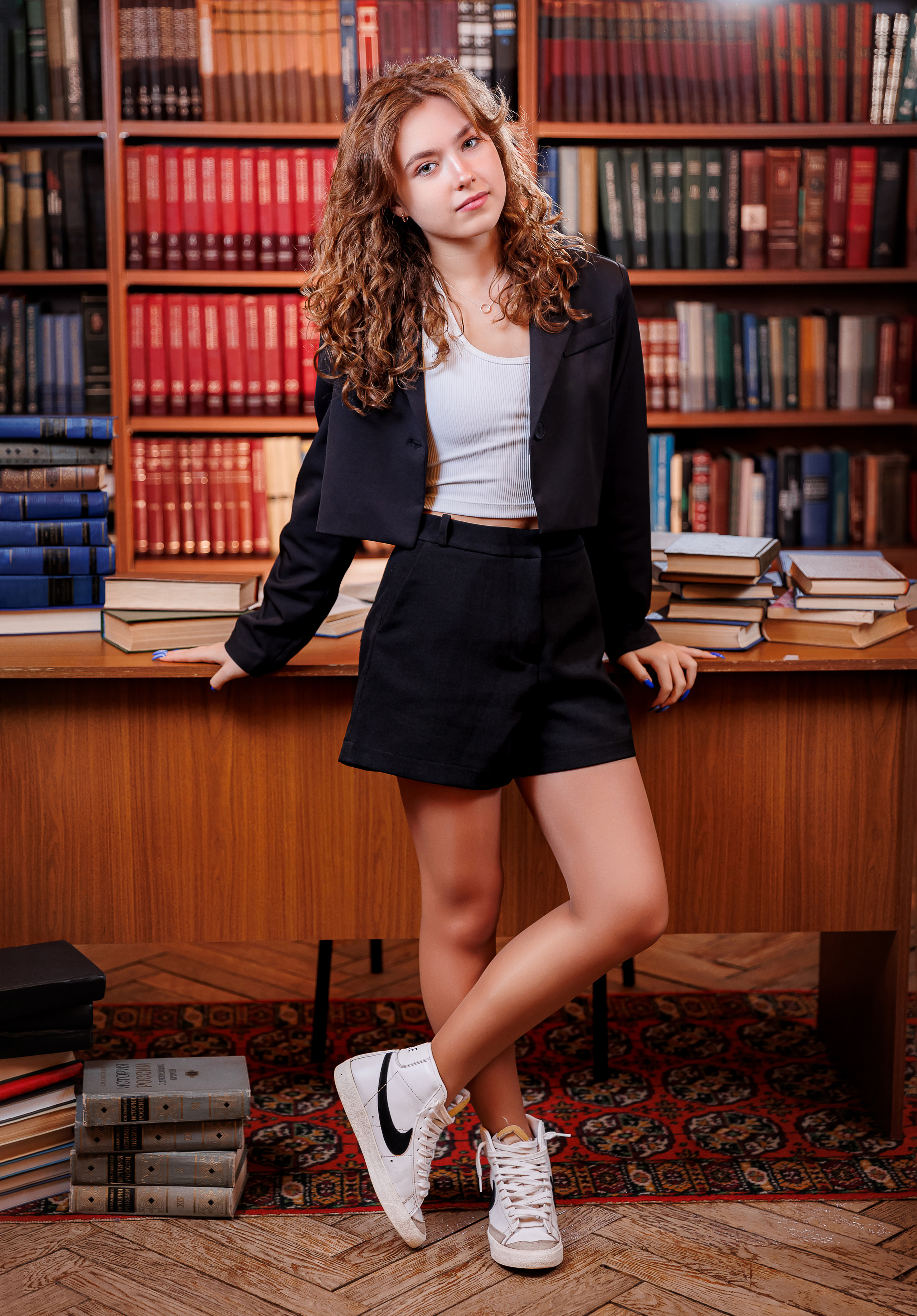 Портреты в Библиотеке. Семейный и детский фотограф Комина Елена, Власиха, Одинцово