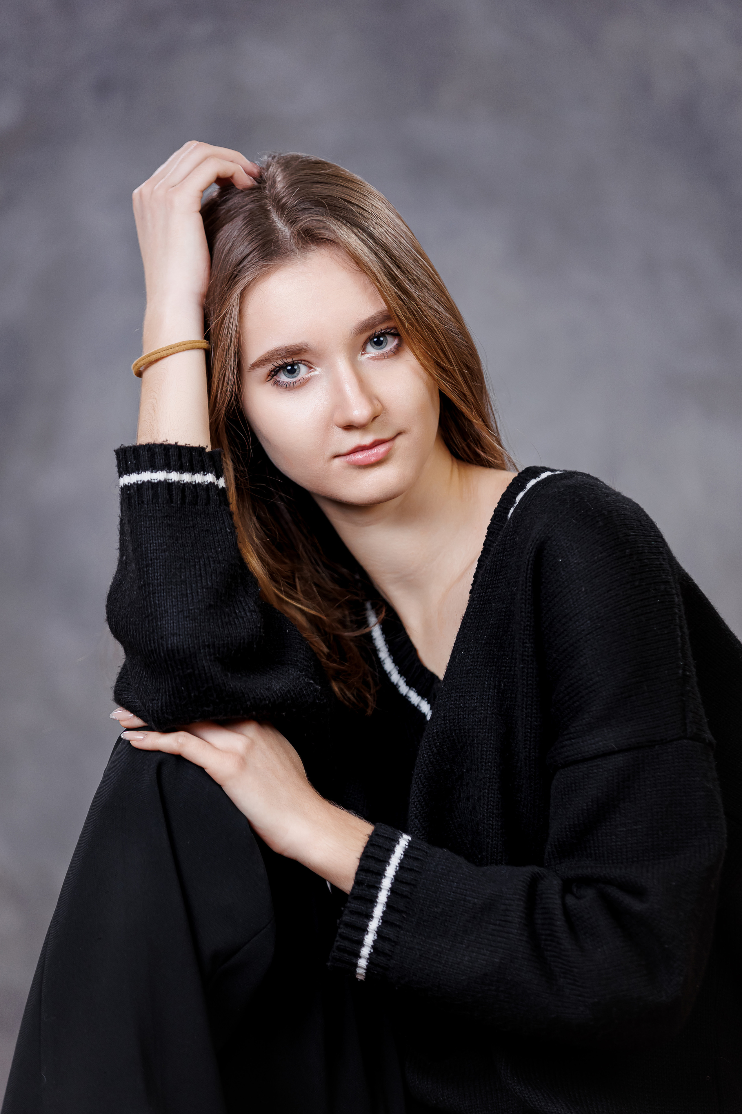 Портреты на однотонном фоне. Семейный и детский фотограф Комина Елена, Власиха, Одинцово