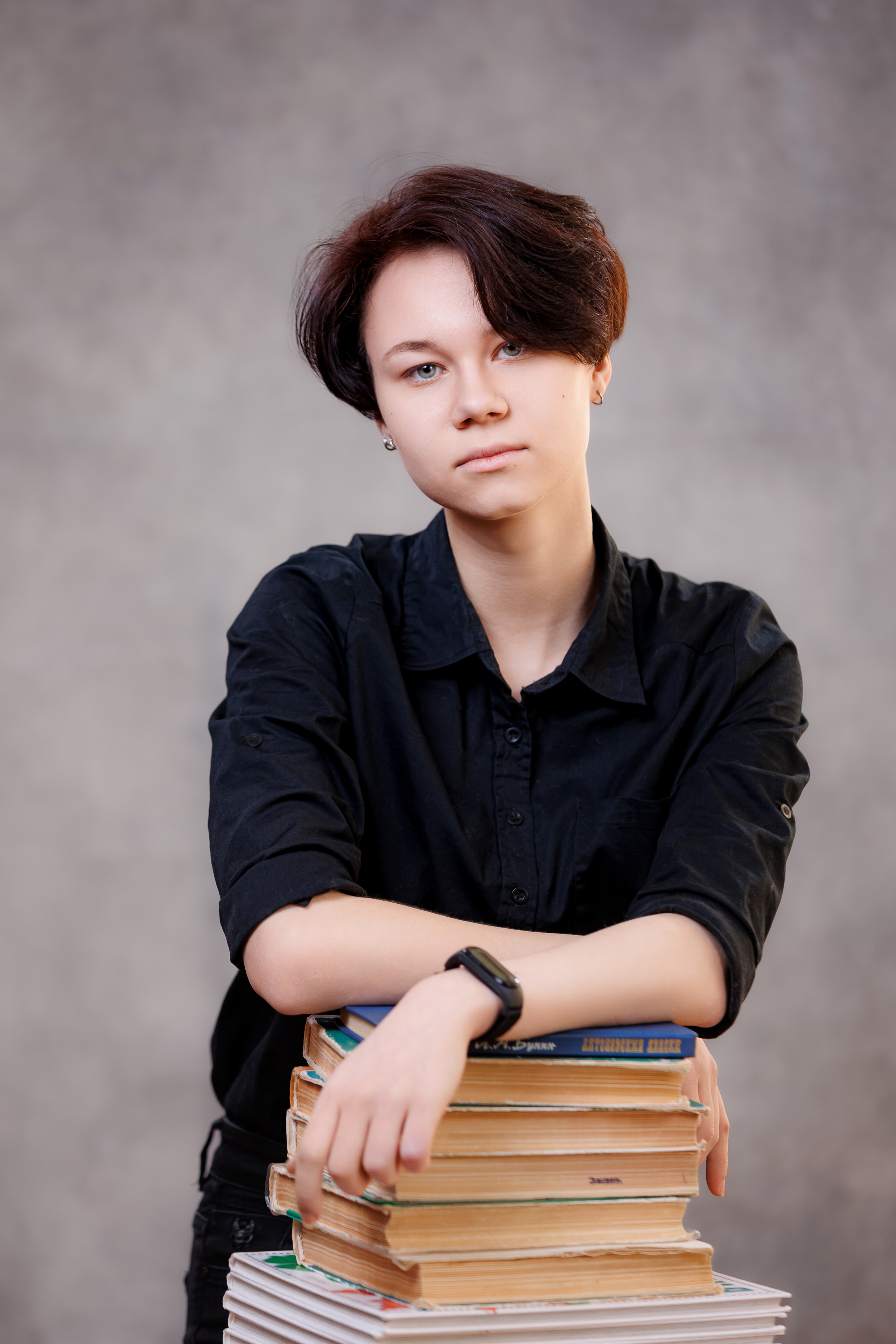 Портреты на однотонном фоне. Семейный и детский фотограф Комина Елена, Власиха, Одинцово