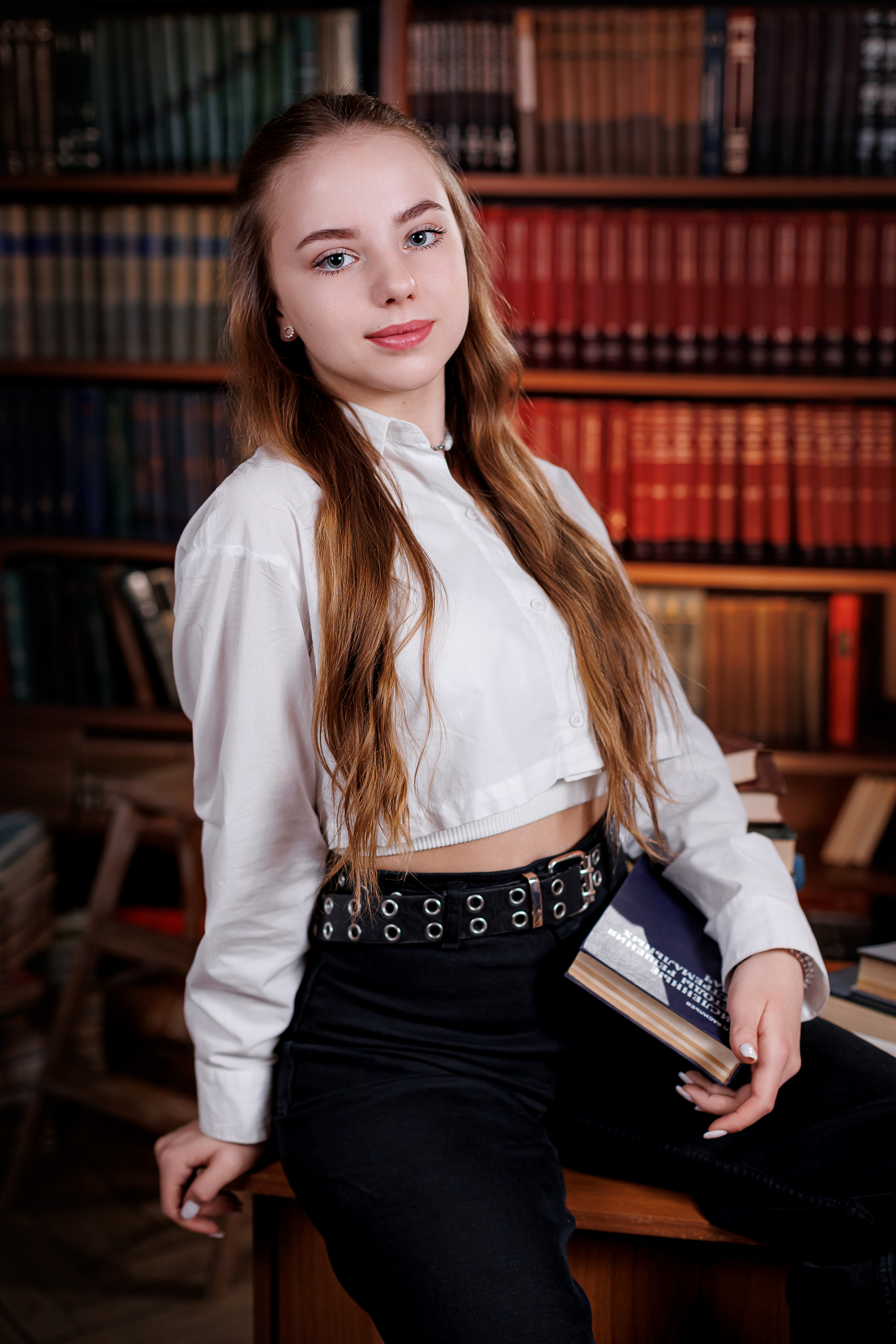 Портреты в Библиотеке. Семейный и детский фотограф Комина Елена, Власиха, Одинцово