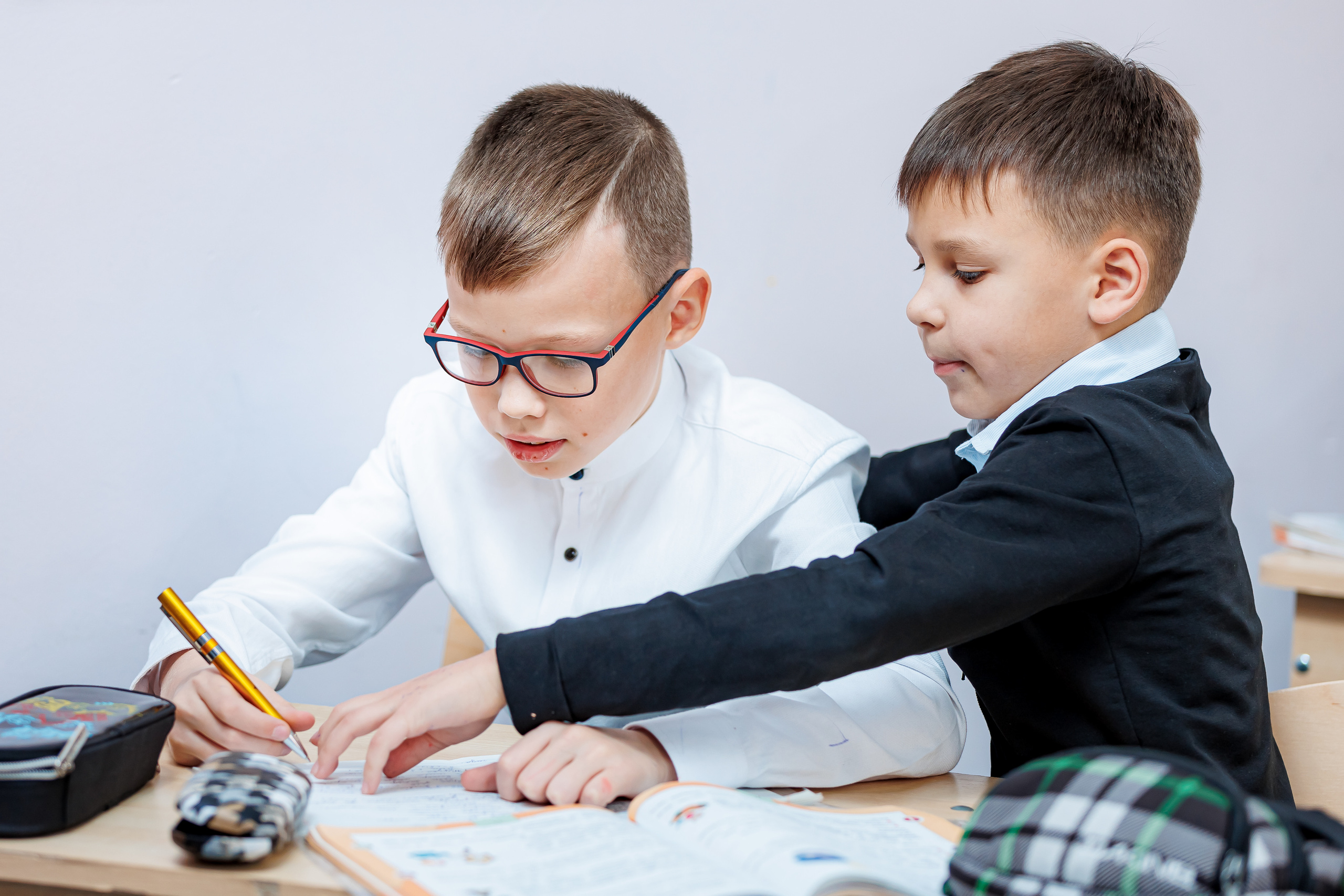 Репортаж на уроках. Семейный и детский фотограф Комина Елена, Власиха, Одинцово