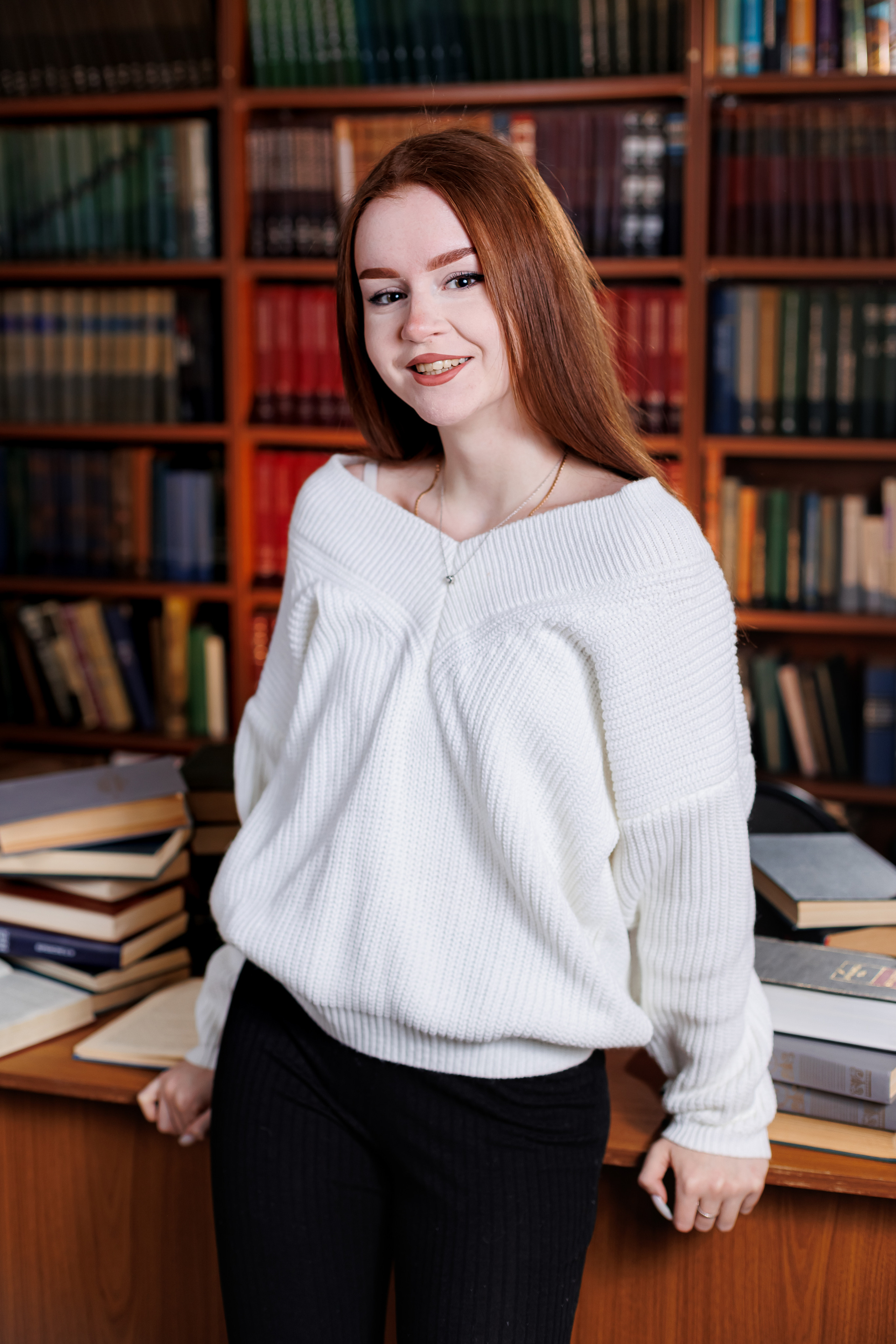 Портреты в Библиотеке. Семейный и детский фотограф Комина Елена, Власиха, Одинцово