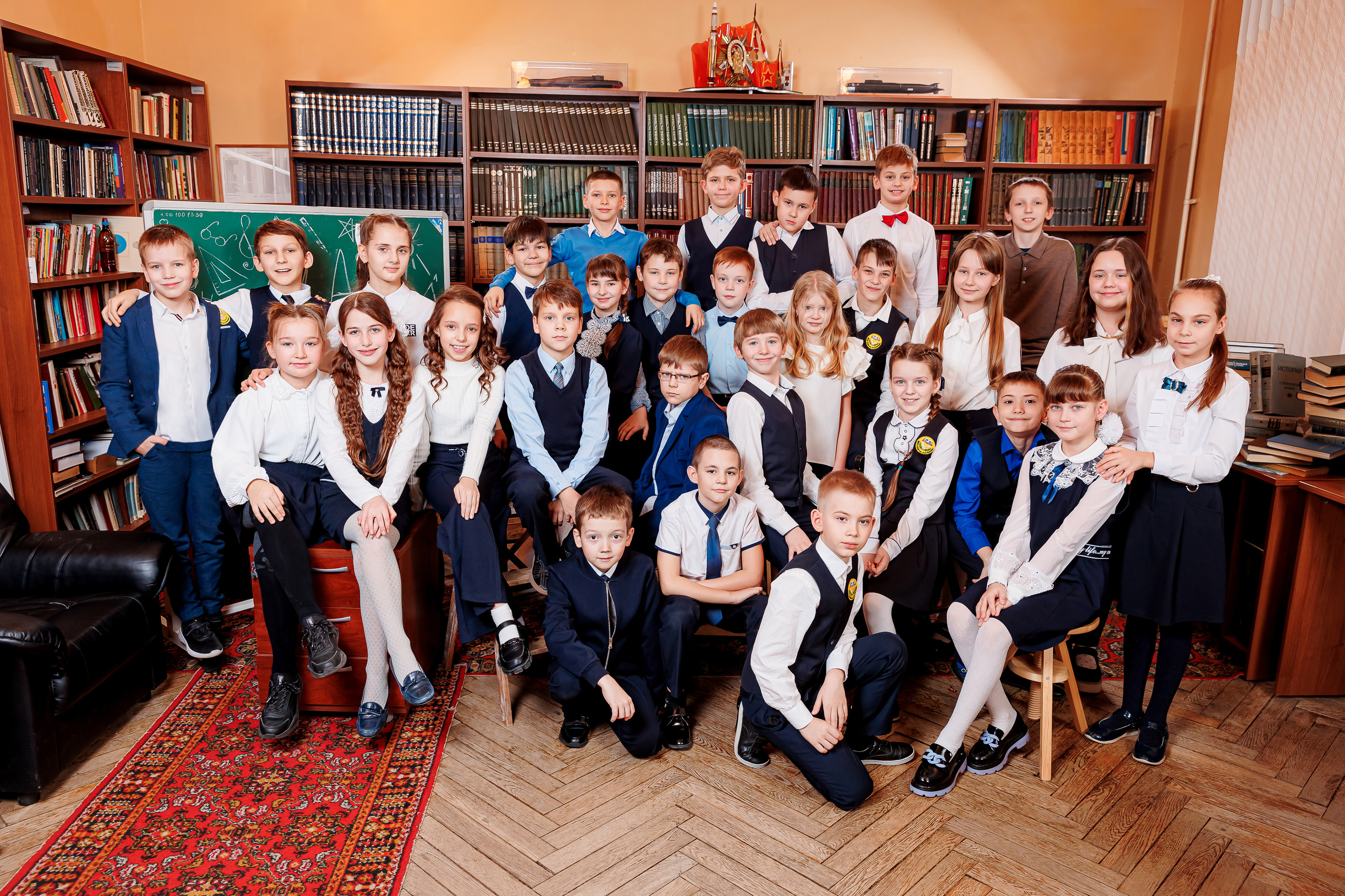 Общие фото класса. Семейный и детский фотограф Комина Елена, Власиха, Одинцово