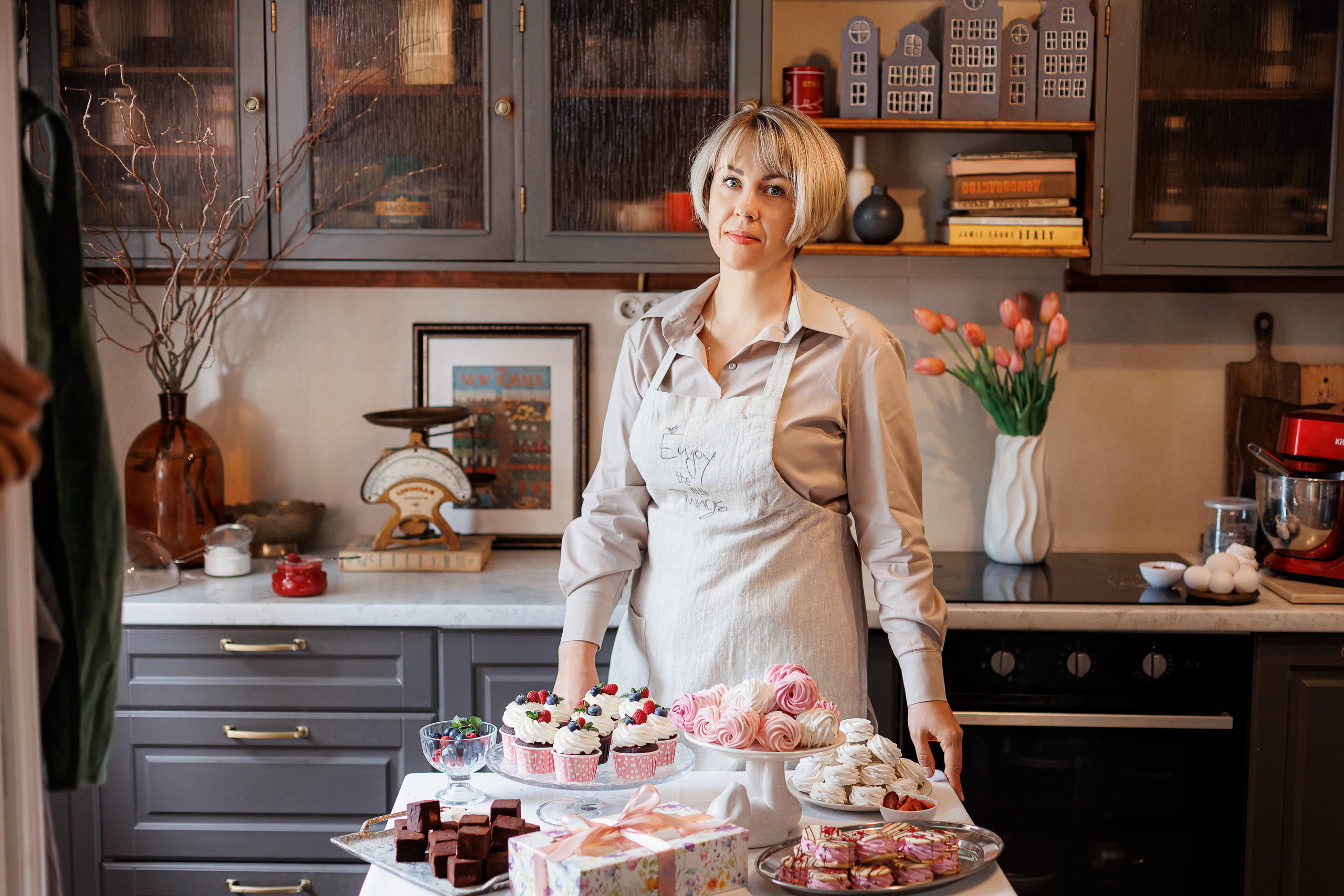 Контент съёмка для домашнего кондитера Ольги «Тут.зефир». Семейный и детский фотограф Комина Елена, Власиха, Одинцово