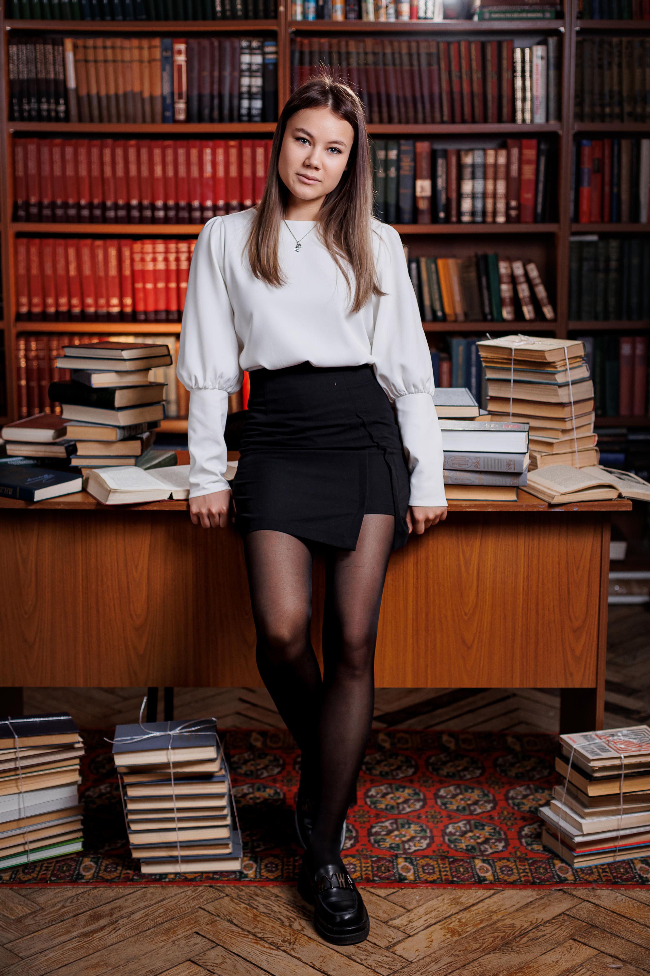 Портреты в Библиотеке. Семейный и детский фотограф Комина Елена, Власиха, Одинцово