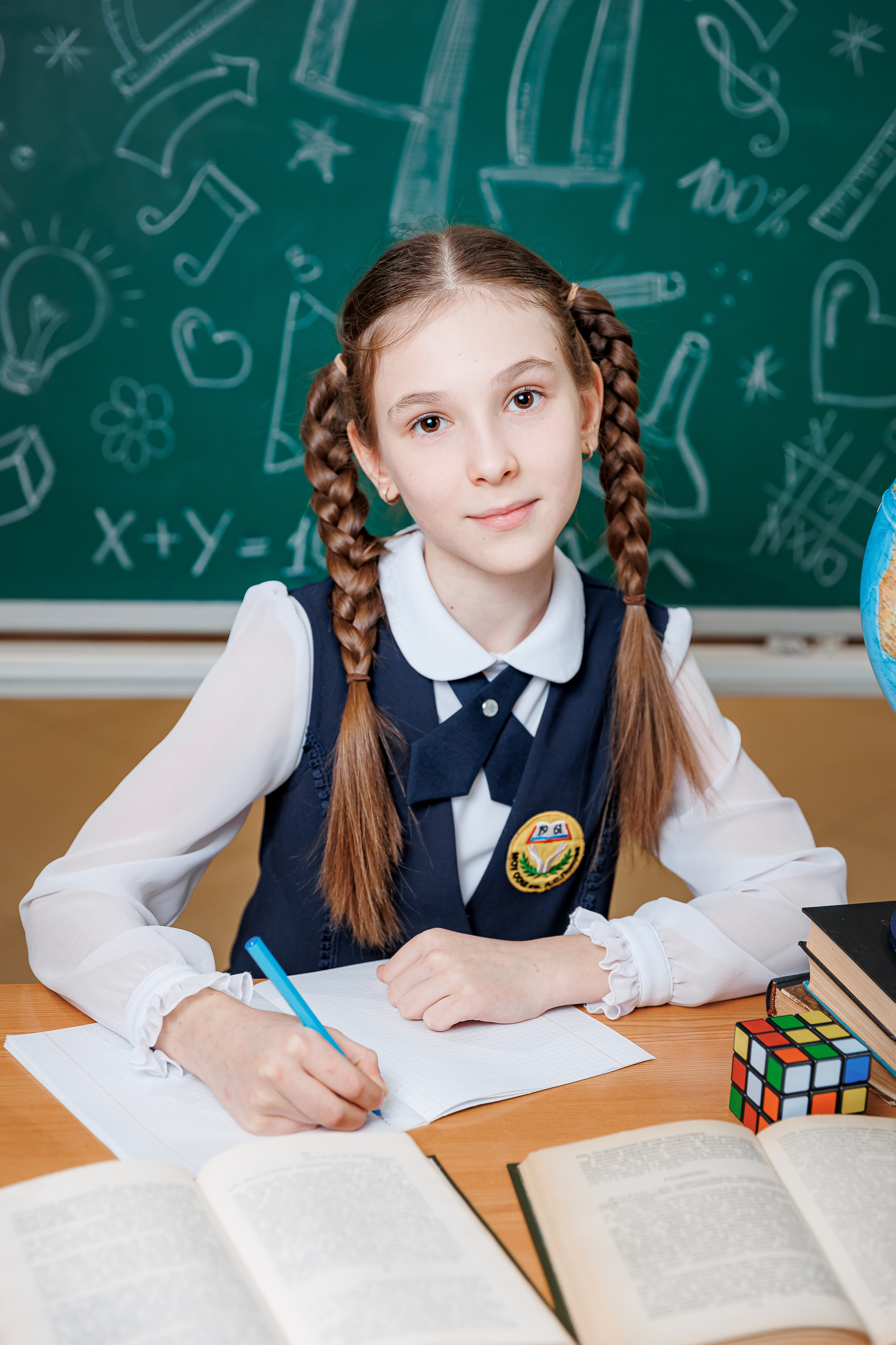 Портреты 4 классы. Семейный и детский фотограф Комина Елена, Власиха, Одинцово