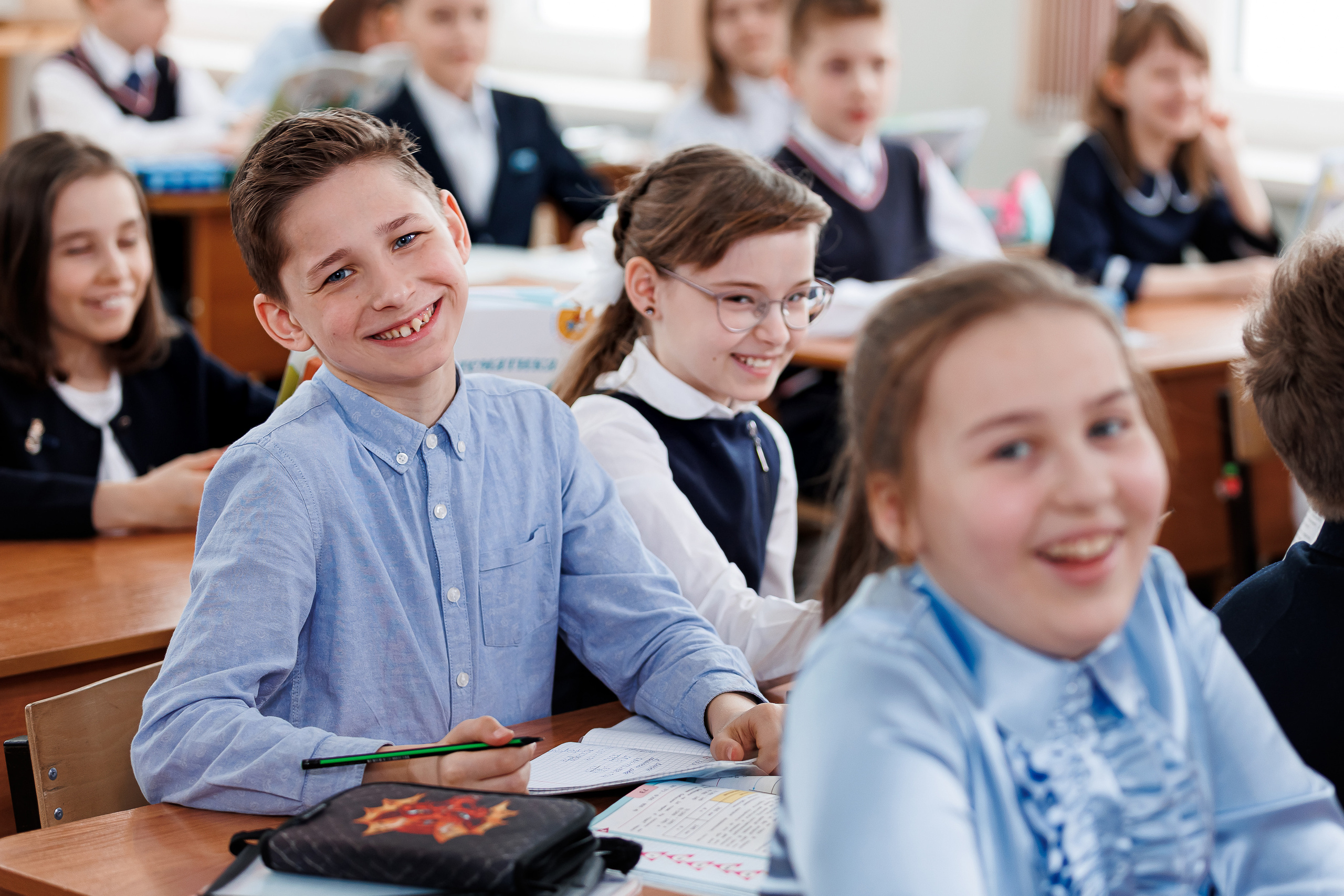 Репортаж на уроках. Семейный и детский фотограф Комина Елена, Власиха, Одинцово