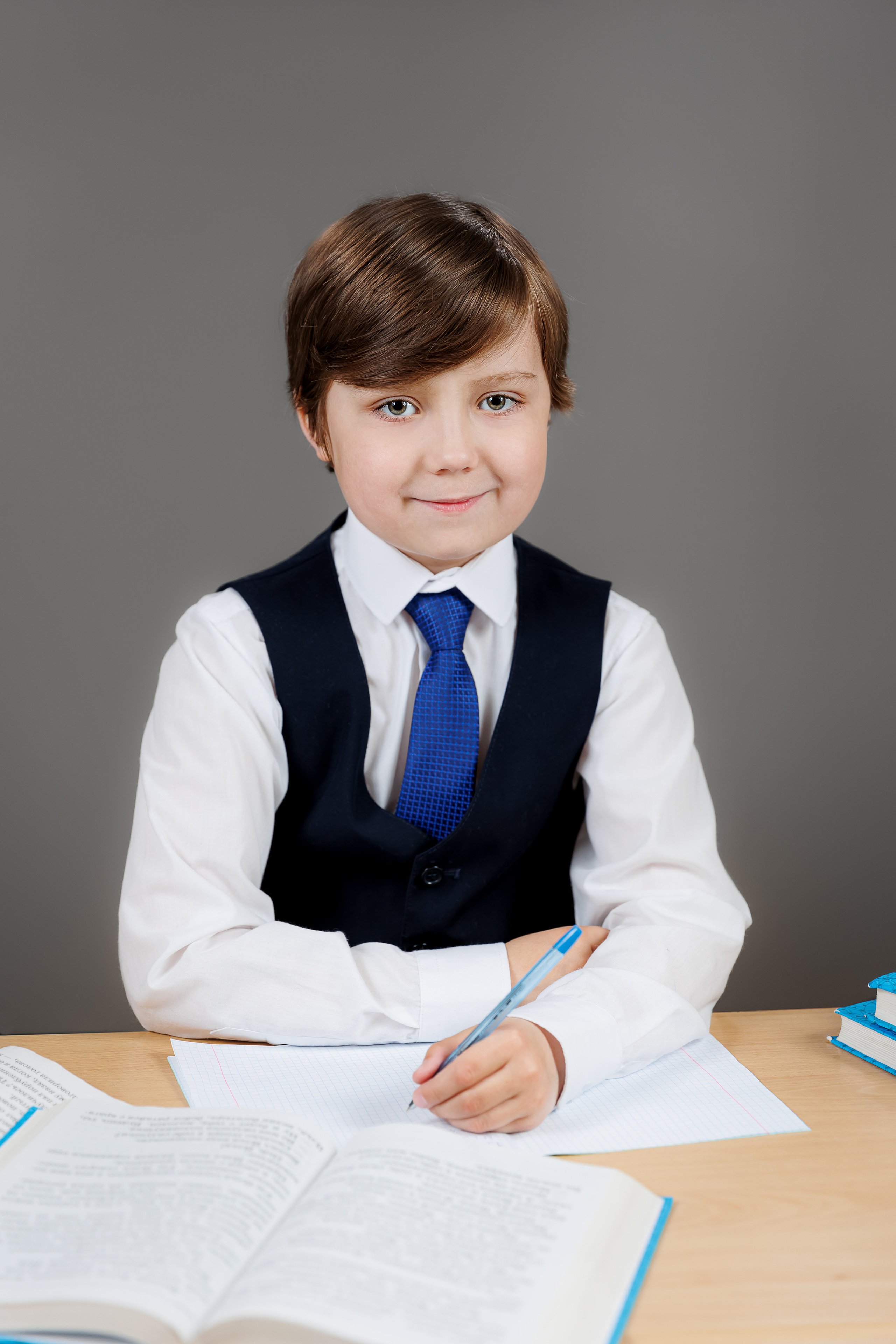 Портреты 1 классы. Семейный и детский фотограф Комина Елена, Власиха, Одинцово