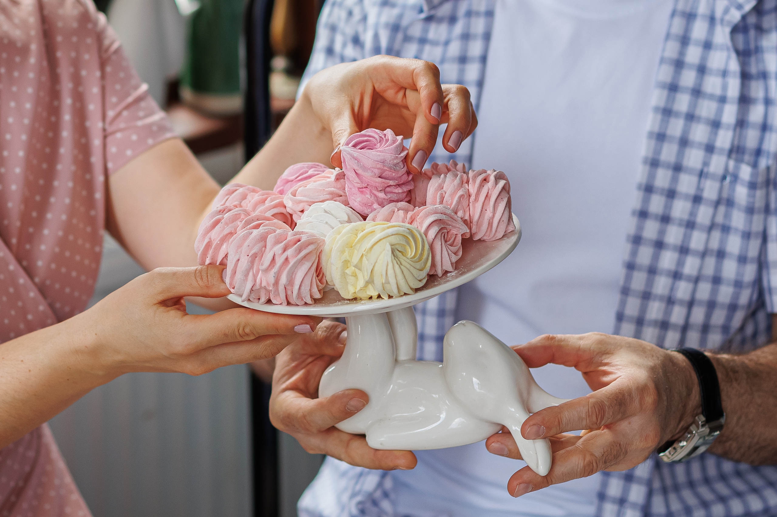 Контент съёмка для домашнего кондитера Ольги «Тут.зефир». Семейный и детский фотограф Комина Елена, Власиха, Одинцово