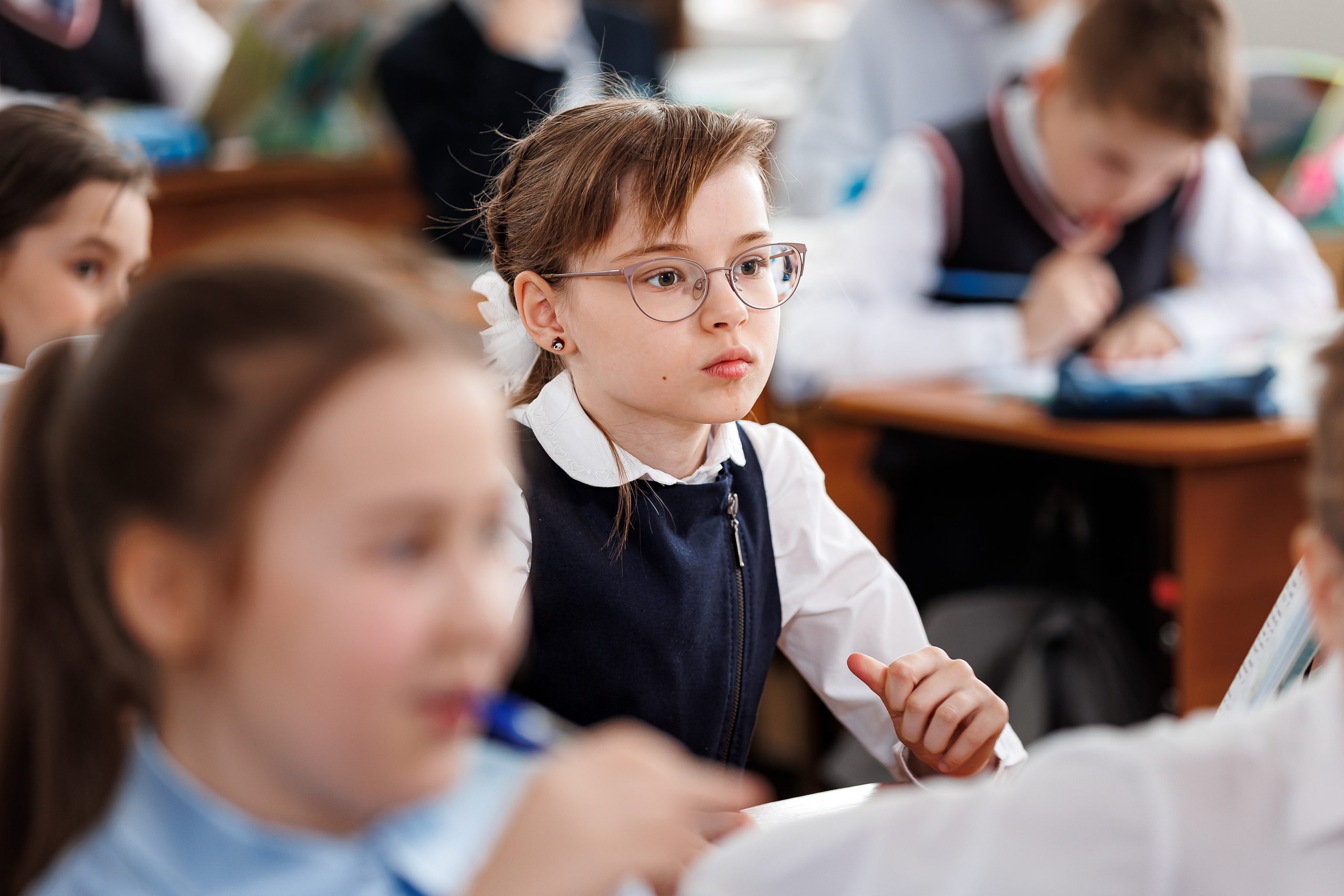 Репортаж на уроках. Семейный и детский фотограф Комина Елена, Власиха, Одинцово
