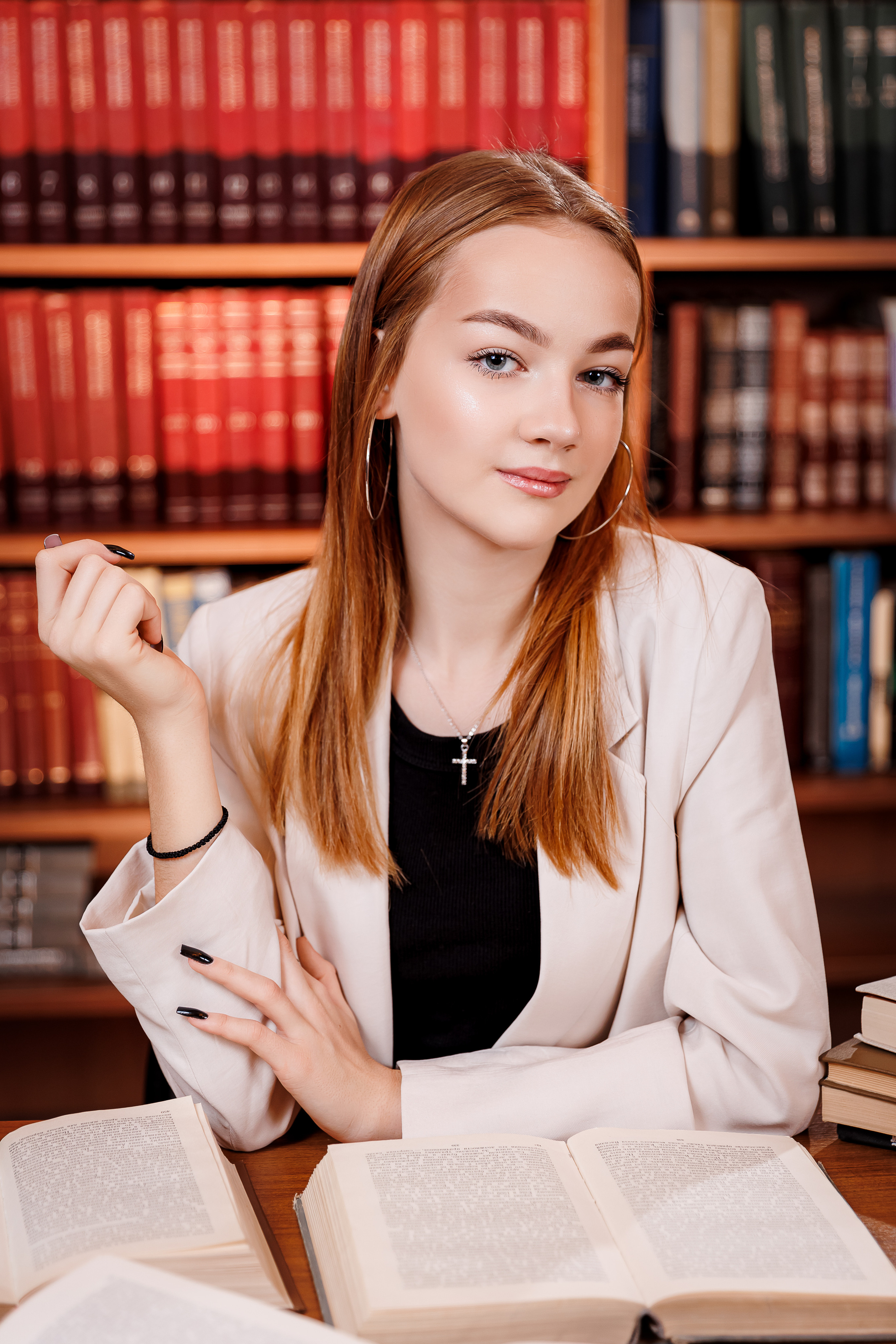 Портреты в Библиотеке. Семейный и детский фотограф Комина Елена, Власиха, Одинцово