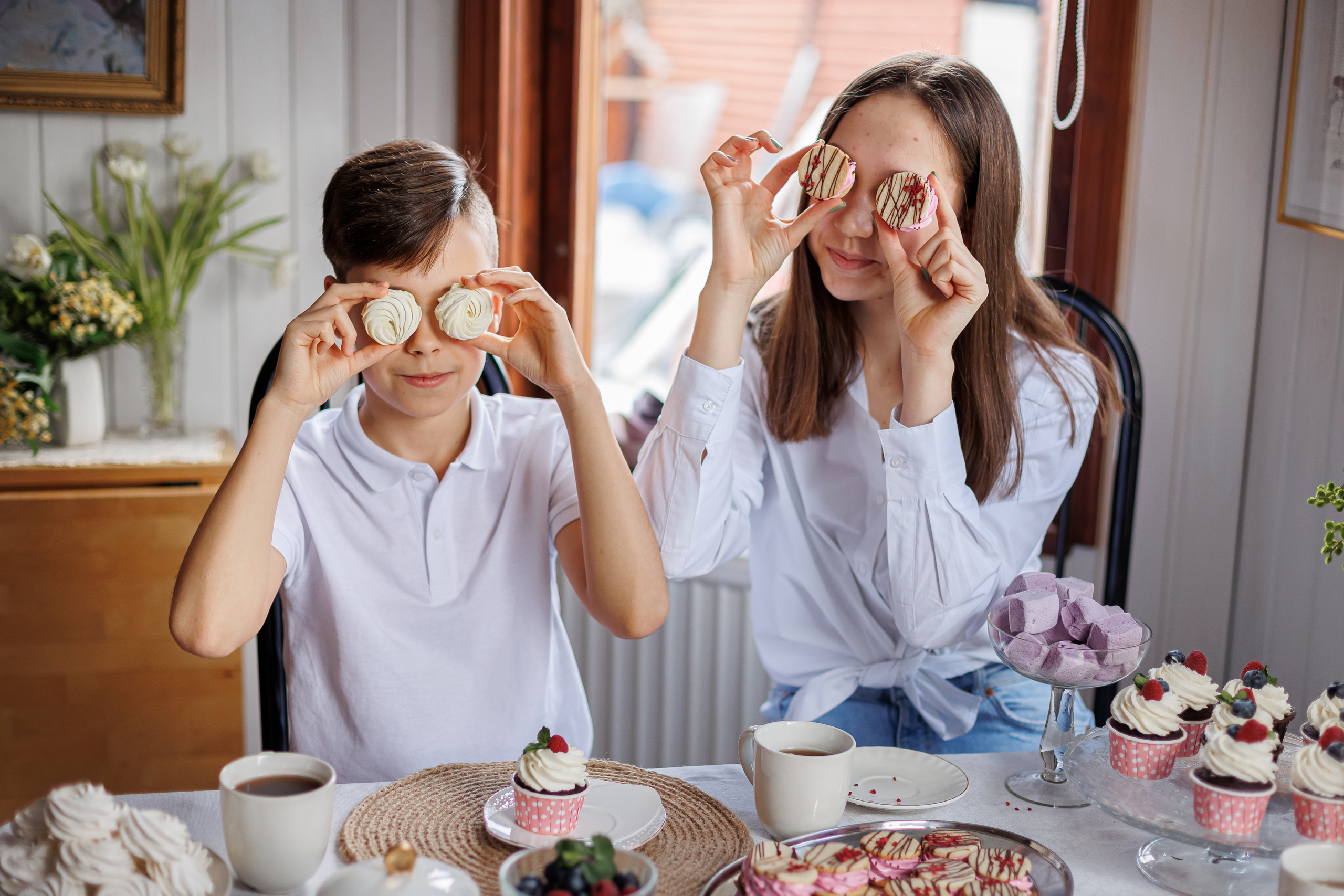 Контент съёмка для домашнего кондитера Ольги «Тут.зефир». Семейный и детский фотограф Комина Елена, Власиха, Одинцово