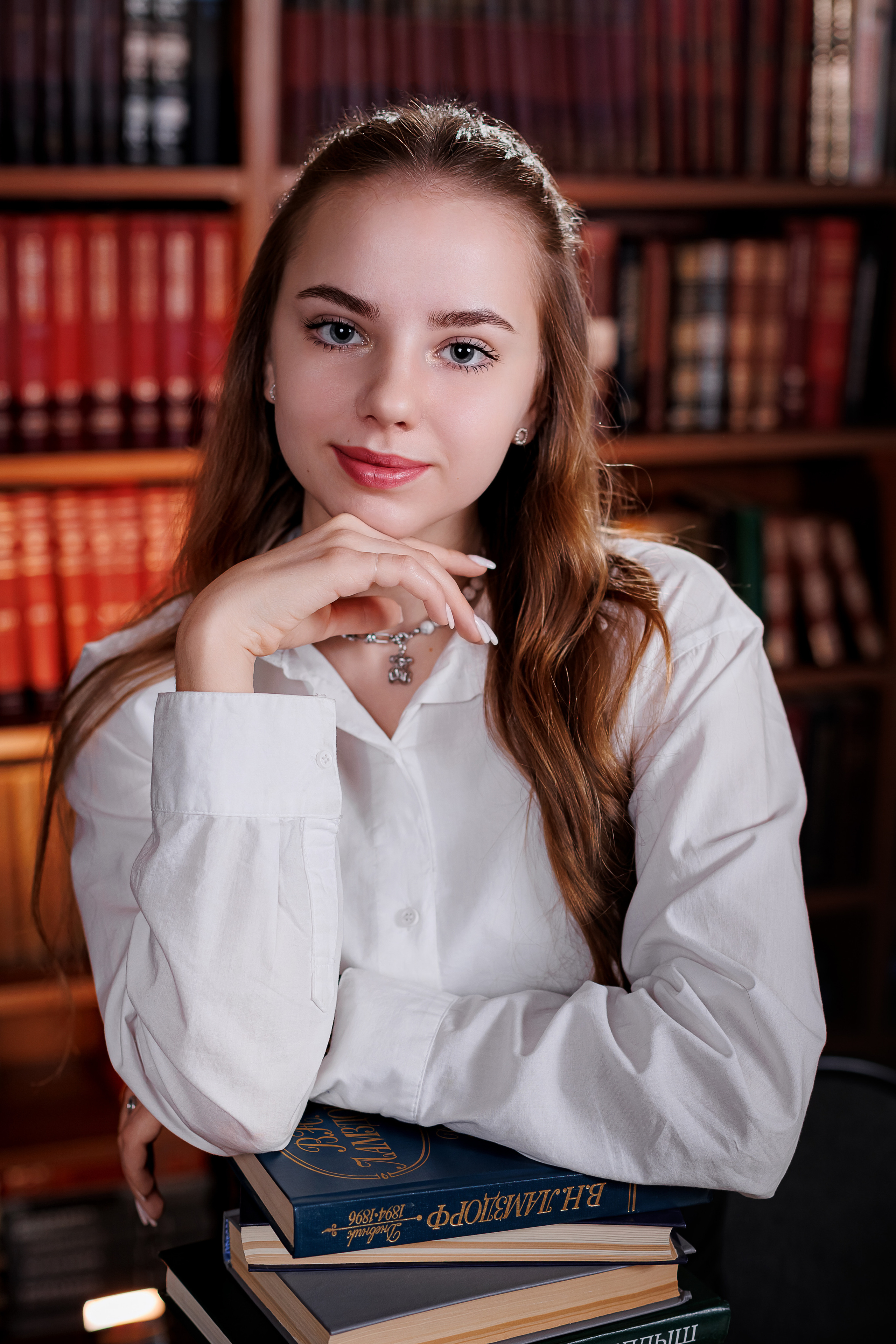 Портреты в Библиотеке. Семейный и детский фотограф Комина Елена, Власиха, Одинцово