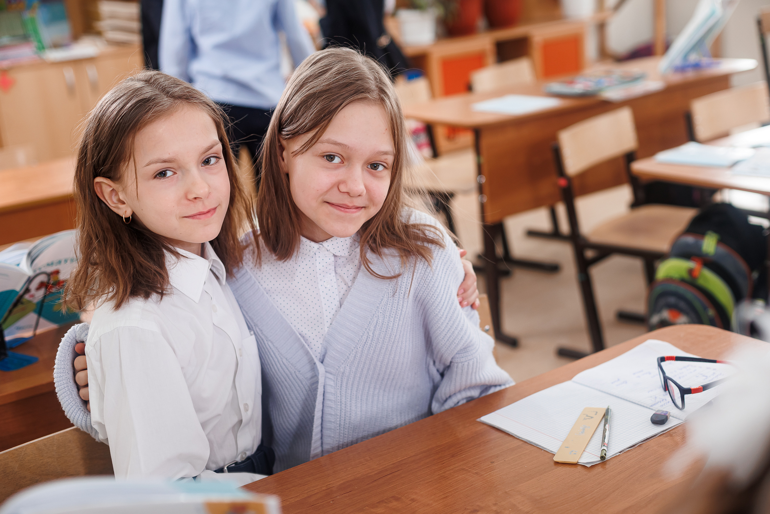 Репортаж на уроках. Семейный и детский фотограф Комина Елена, Власиха, Одинцово