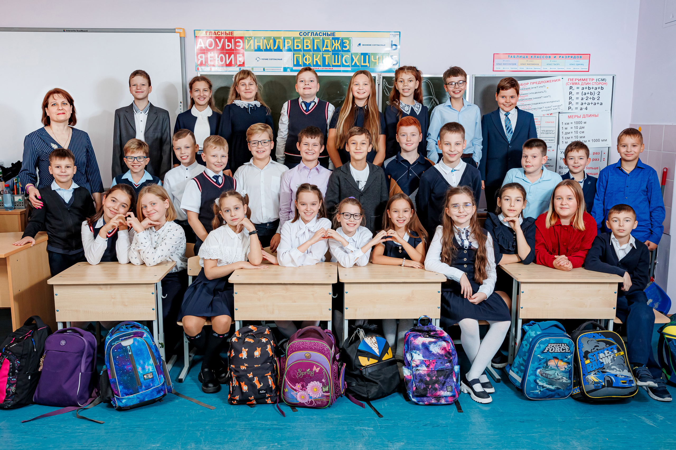 Общие фото класса. Семейный и детский фотограф Комина Елена, Власиха, Одинцово