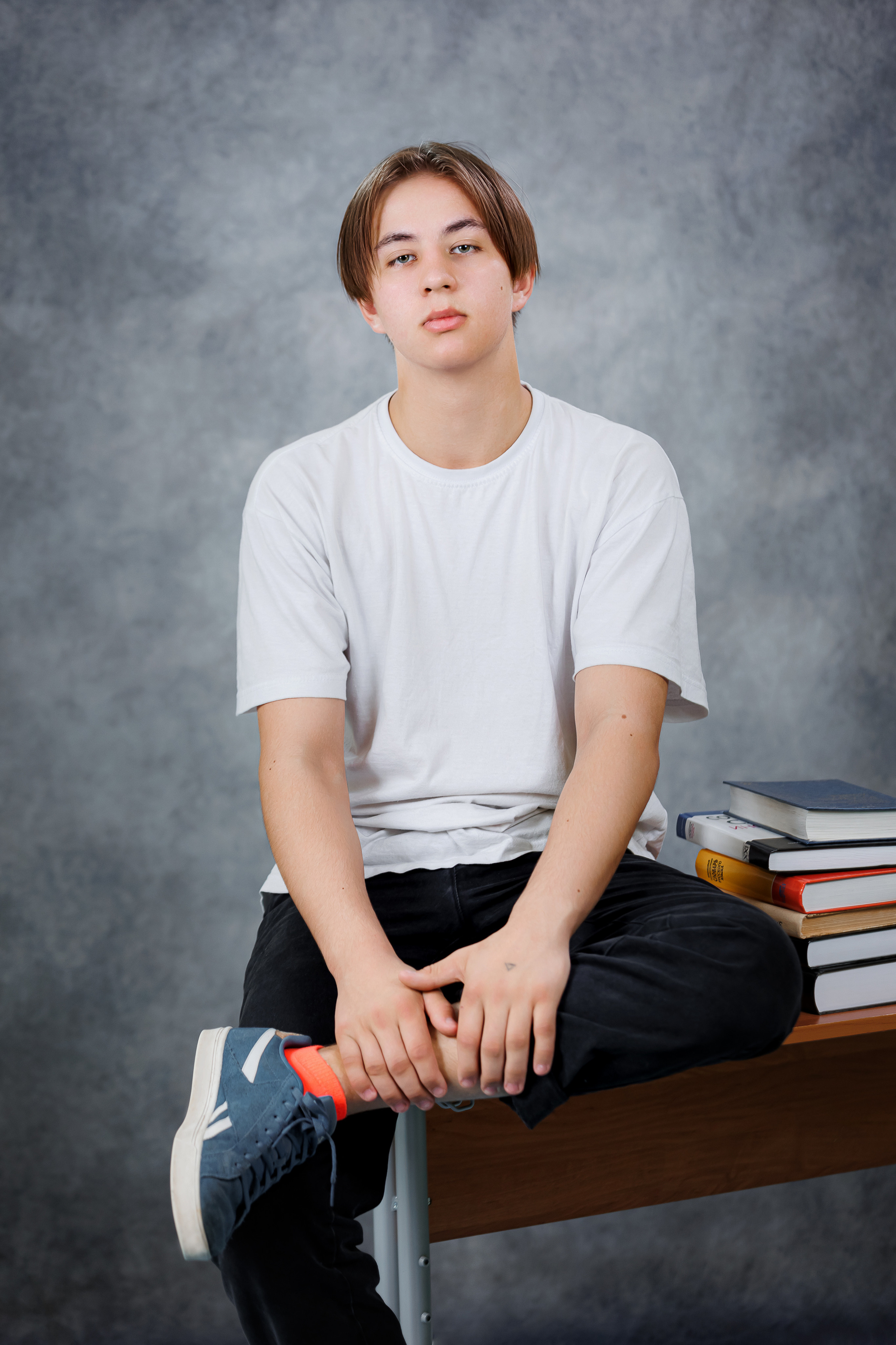 Портреты на однотонном фоне. Семейный и детский фотограф Комина Елена, Власиха, Одинцово