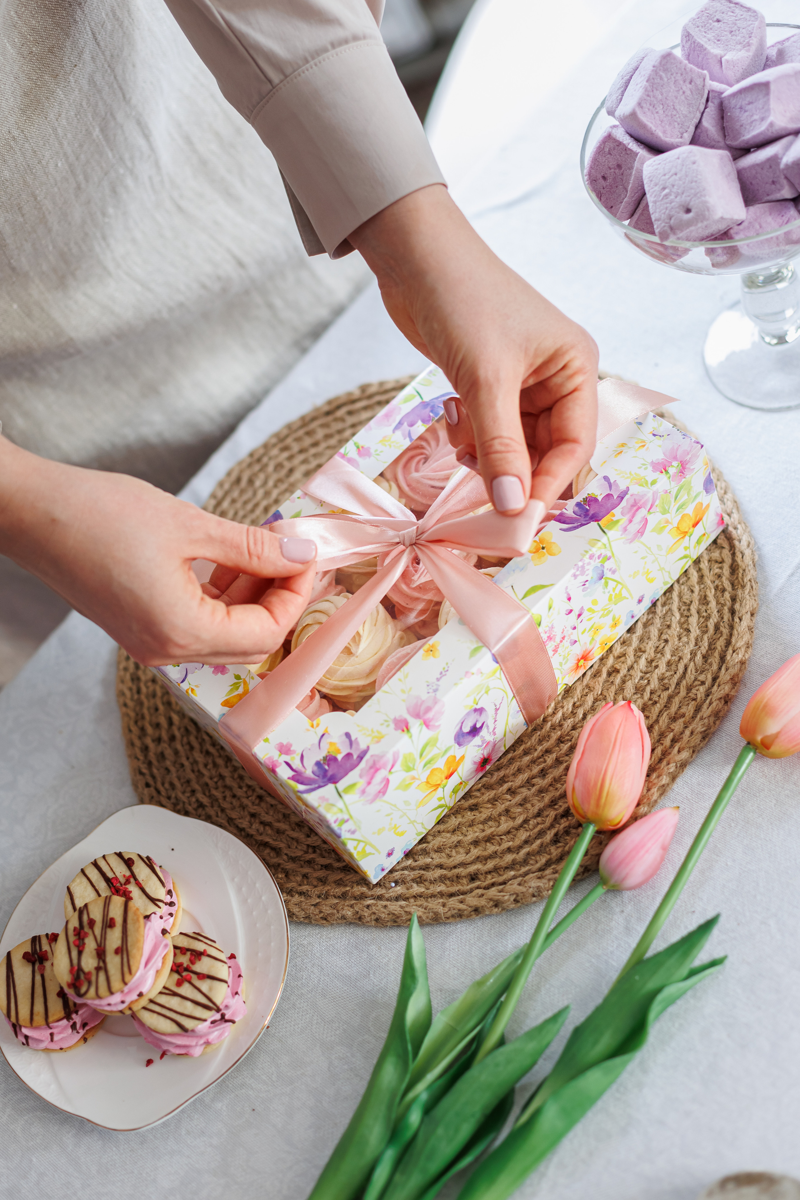 Контент съёмка для домашнего кондитера Ольги «Тут.зефир». Семейный и детский фотограф Комина Елена, Власиха, Одинцово