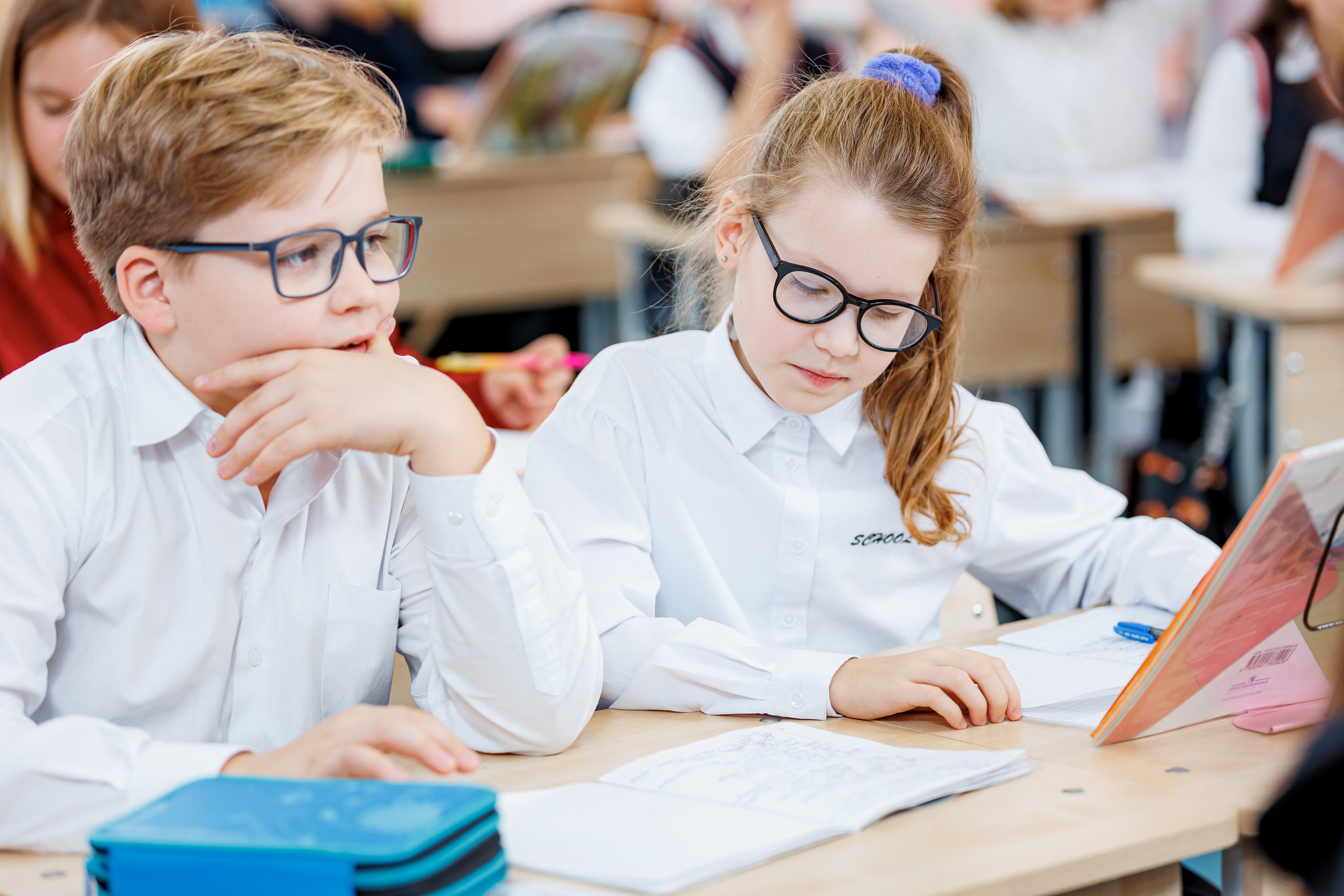 Репортаж на уроках. Семейный и детский фотограф Комина Елена, Власиха, Одинцово