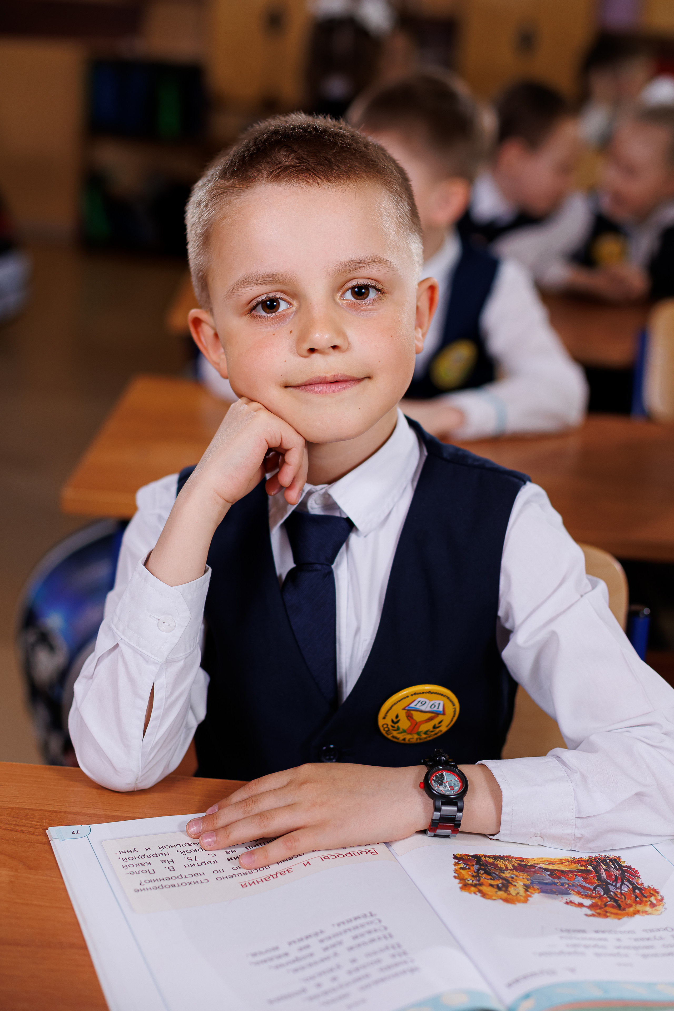 Портреты 1 классы. Семейный и детский фотограф Комина Елена, Власиха, Одинцово