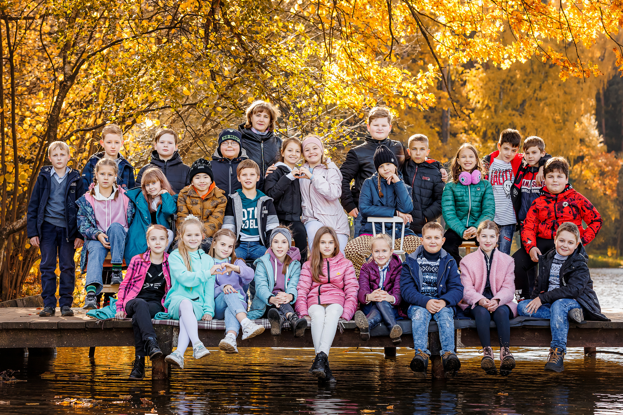 Общие фото класса. Семейный и детский фотограф Комина Елена, Власиха, Одинцово