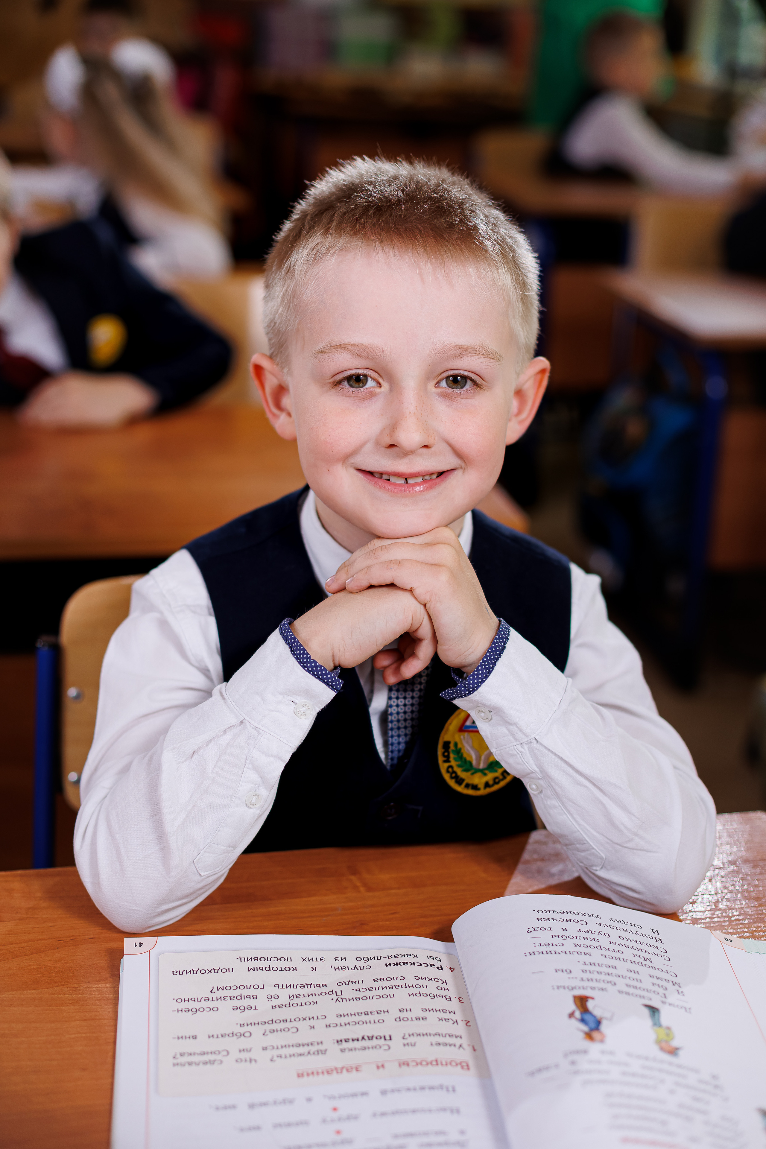 Портреты 1 классы. Семейный и детский фотограф Комина Елена, Власиха, Одинцово