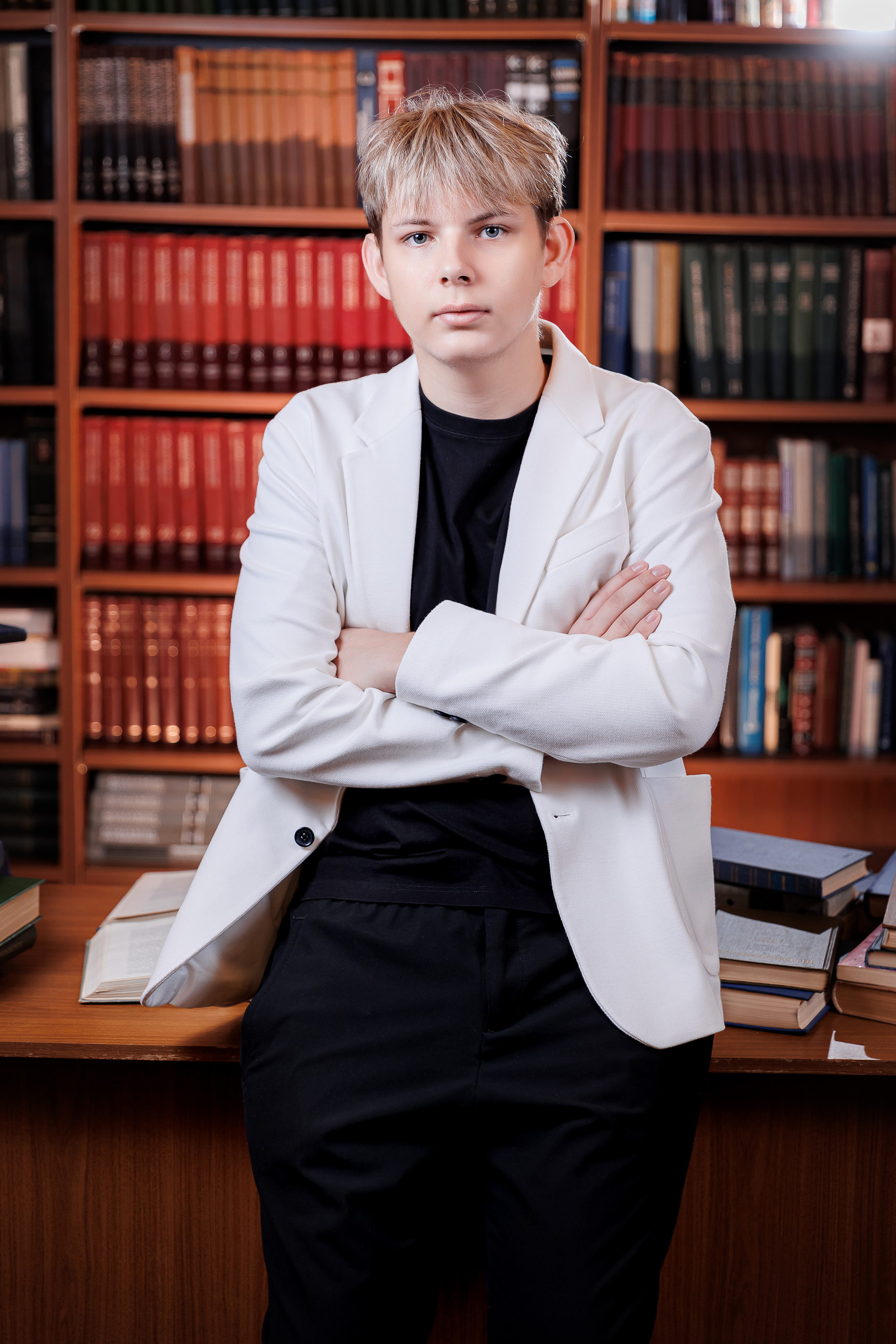 Портреты в Библиотеке. Семейный и детский фотограф Комина Елена, Власиха, Одинцово