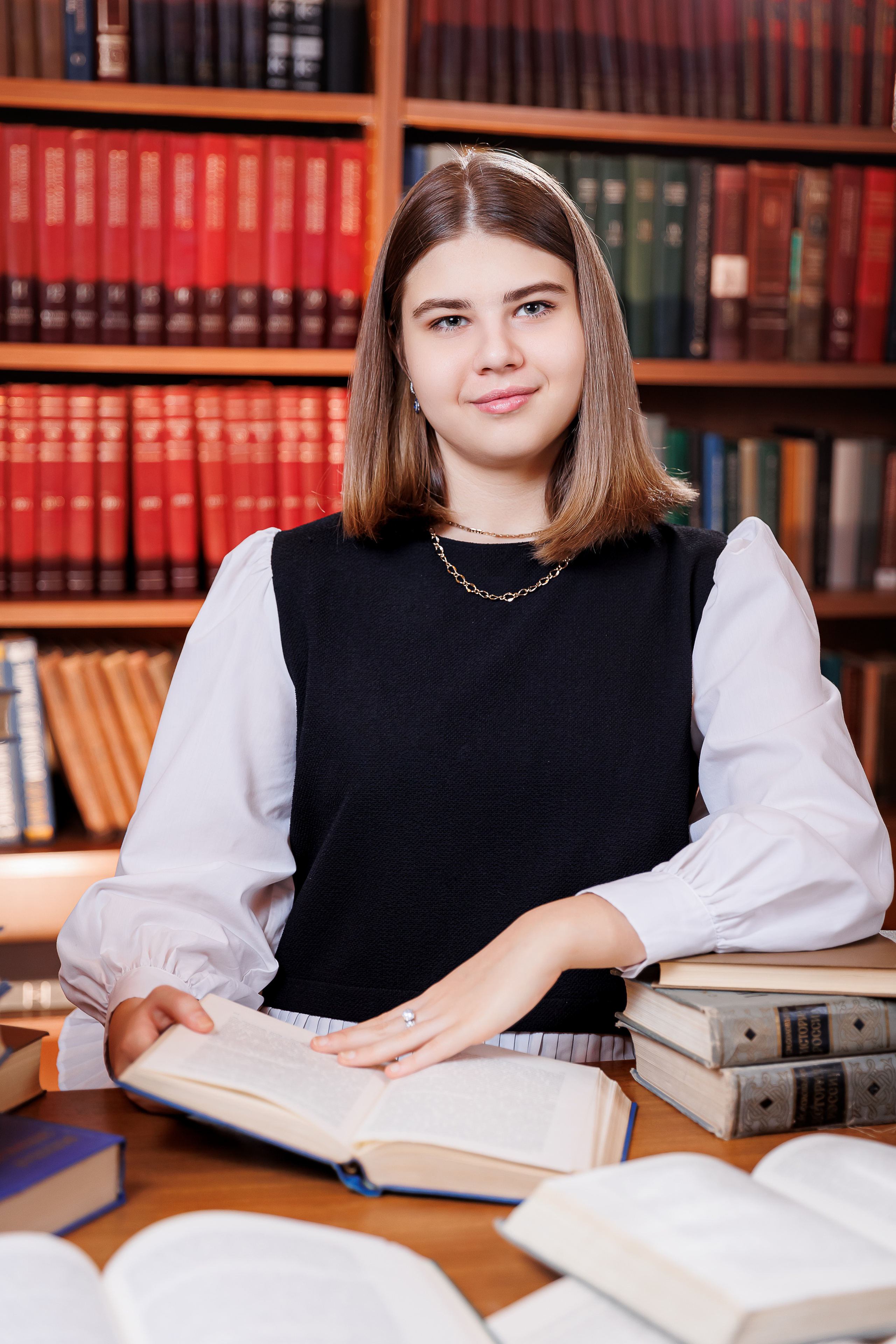 Портреты в Библиотеке. Семейный и детский фотограф Комина Елена, Власиха, Одинцово