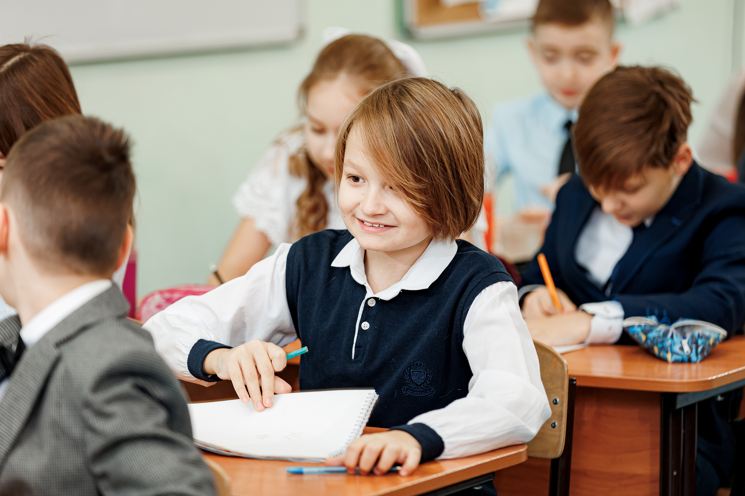 Репортаж на уроках. Семейный и детский фотограф Комина Елена, Власиха, Одинцово