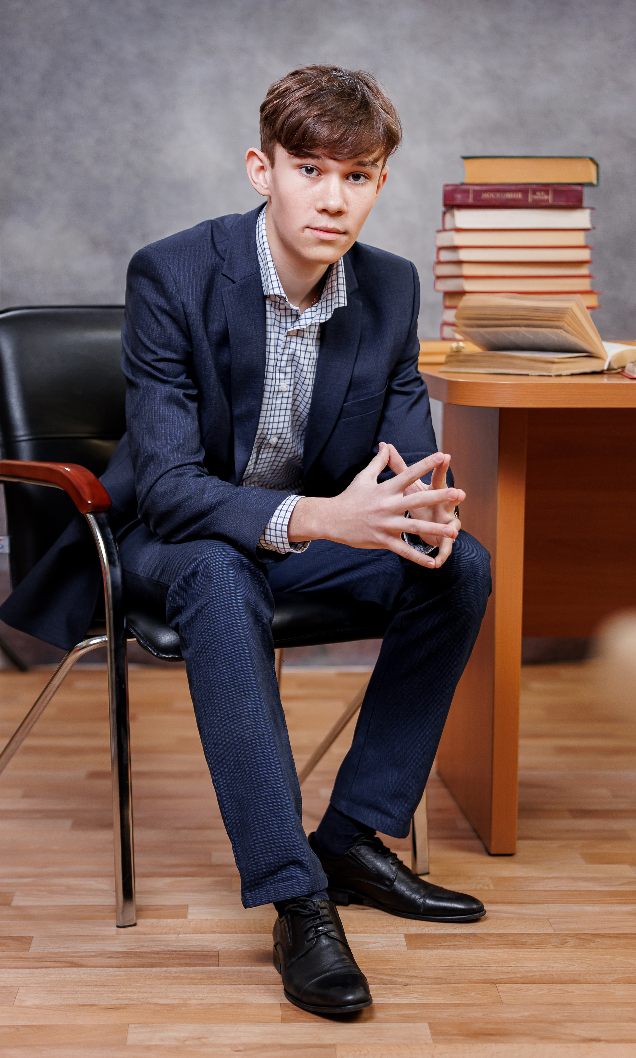 Портреты на однотонном фоне. Семейный и детский фотограф Комина Елена, Власиха, Одинцово