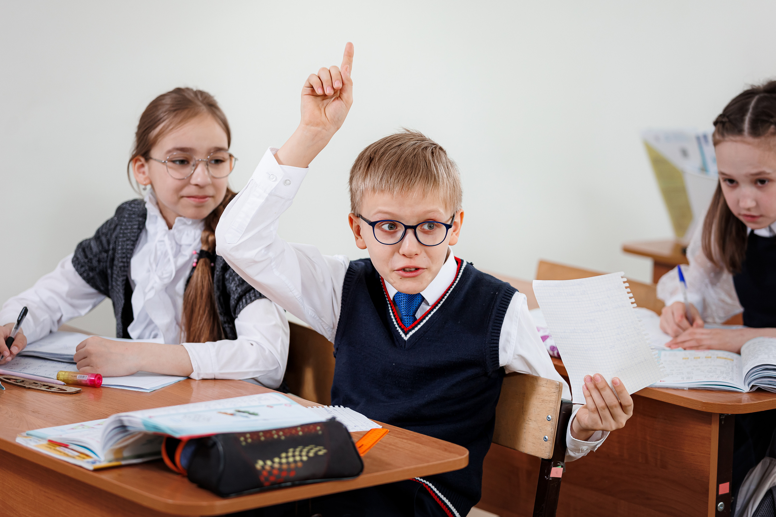 Репортаж на уроках. Семейный и детский фотограф Комина Елена, Власиха, Одинцово