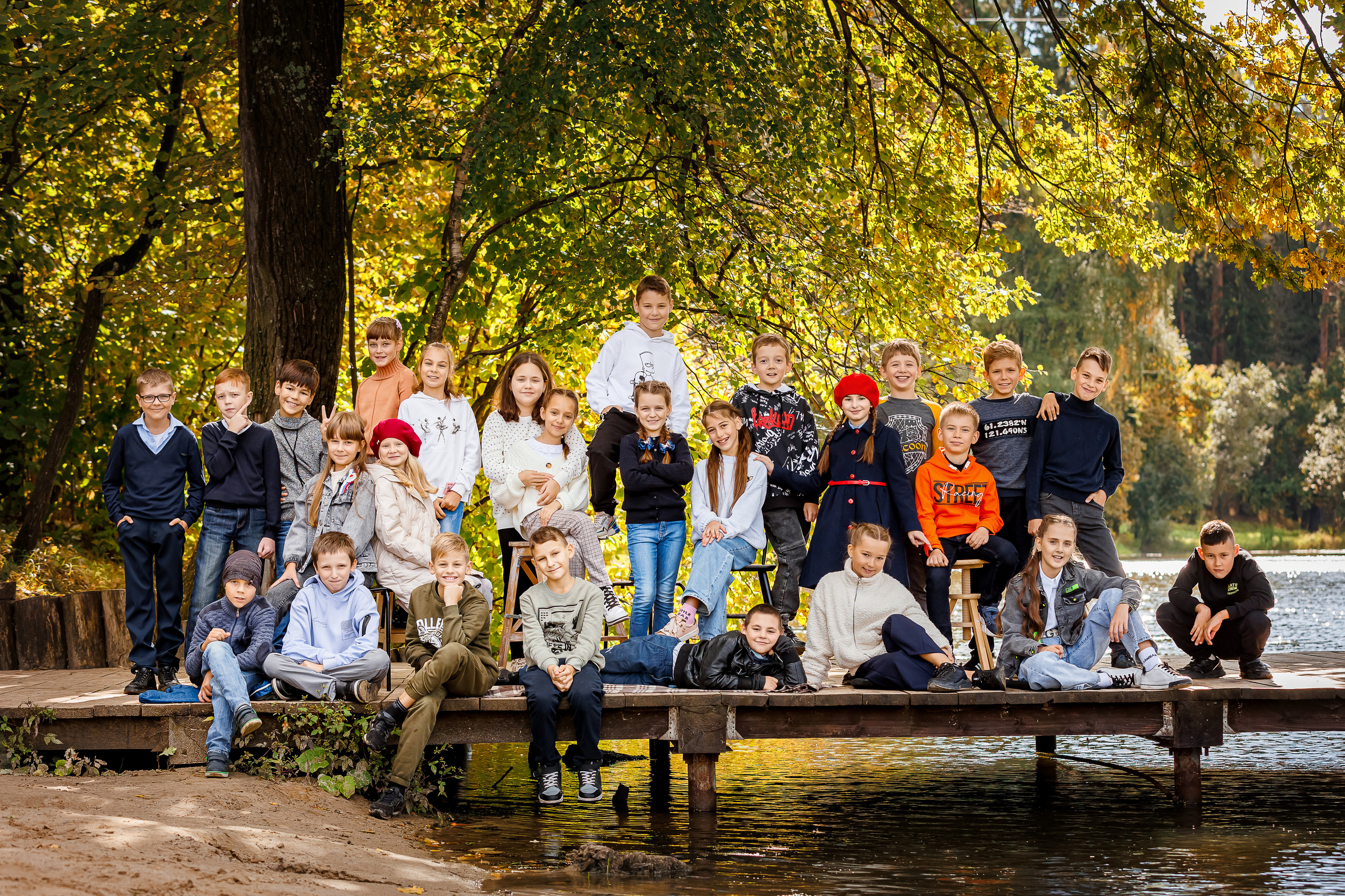Общие фото класса. Семейный и детский фотограф Комина Елена, Власиха, Одинцово