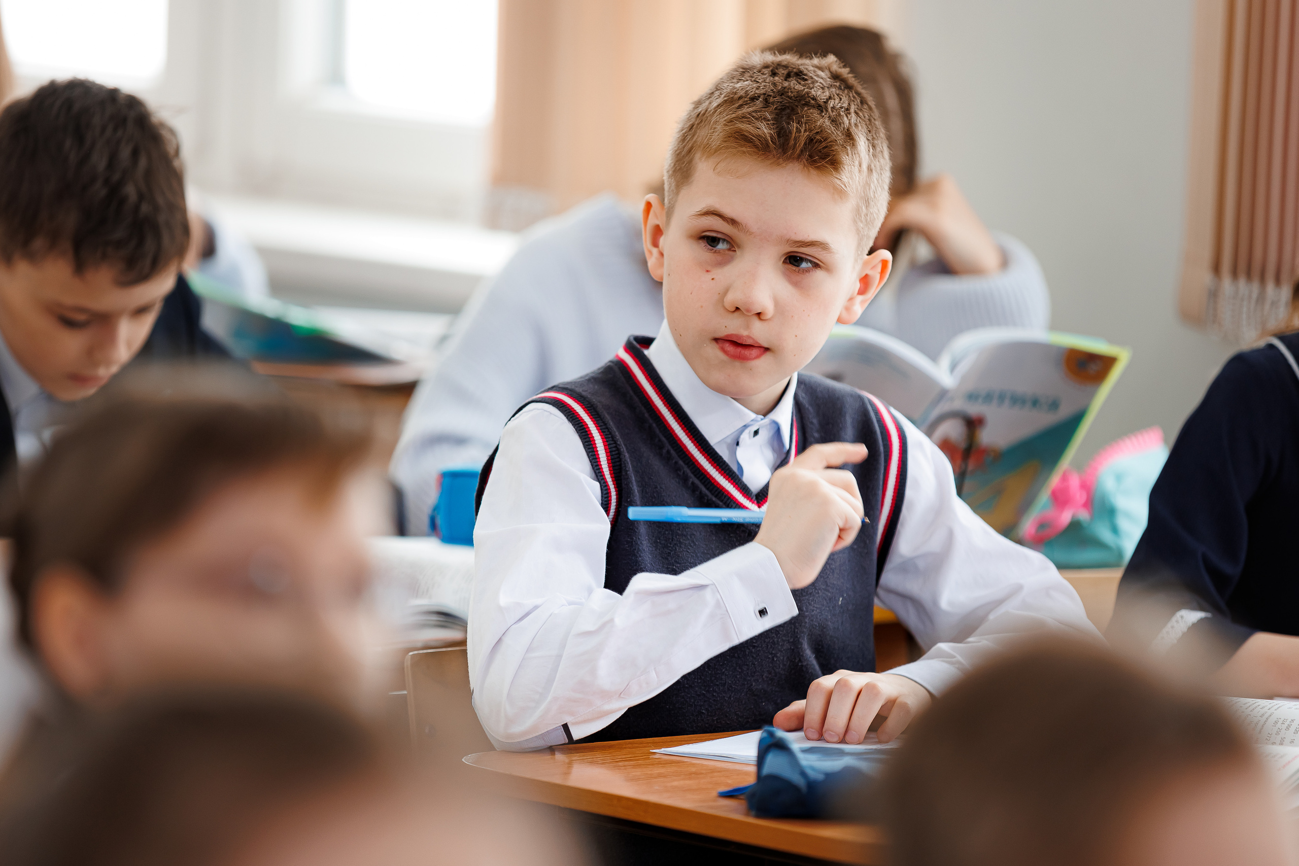 Репортаж на уроках. Семейный и детский фотограф Комина Елена, Власиха, Одинцово