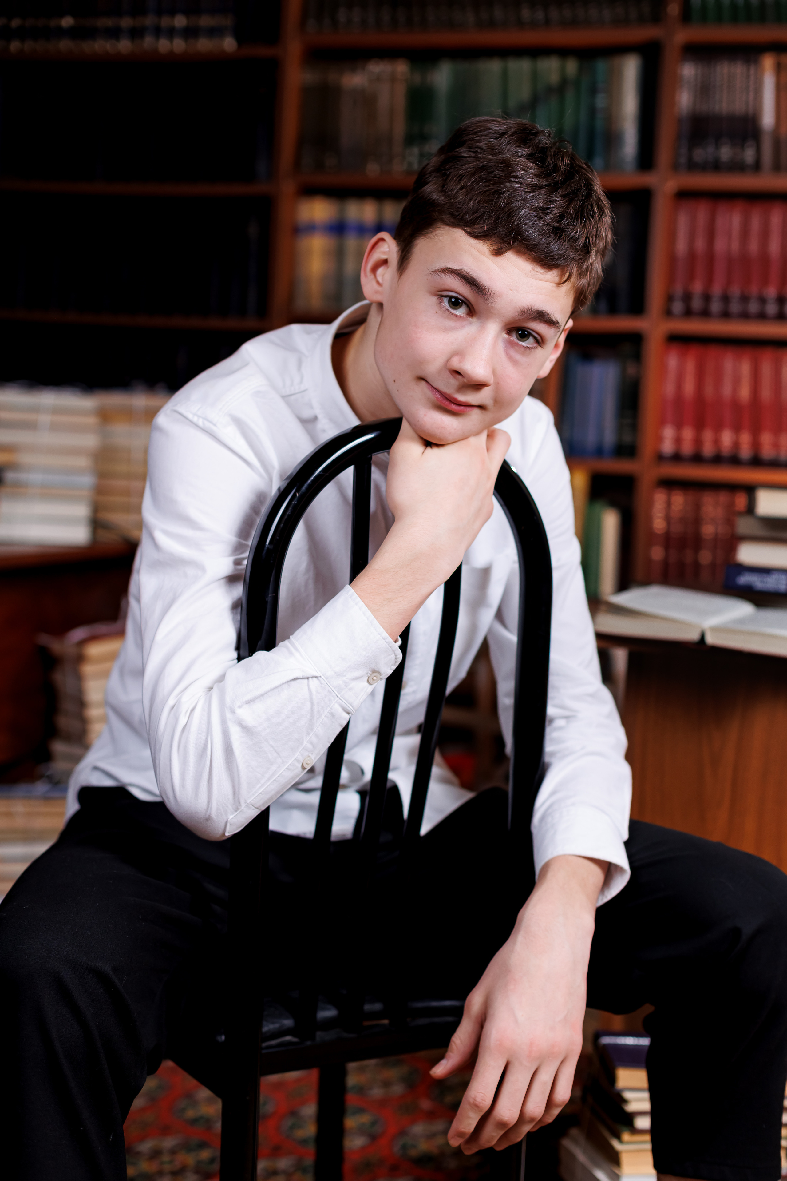 Портреты в Библиотеке. Семейный и детский фотограф Комина Елена, Власиха, Одинцово