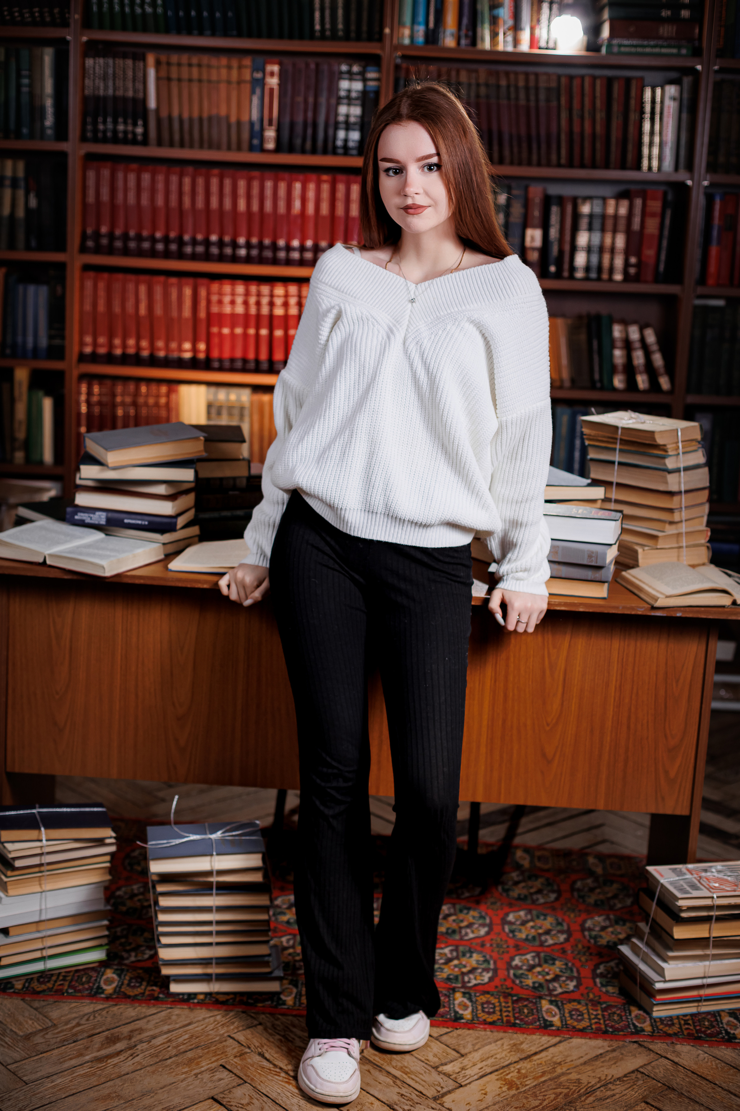 Портреты в Библиотеке. Семейный и детский фотограф Комина Елена, Власиха, Одинцово