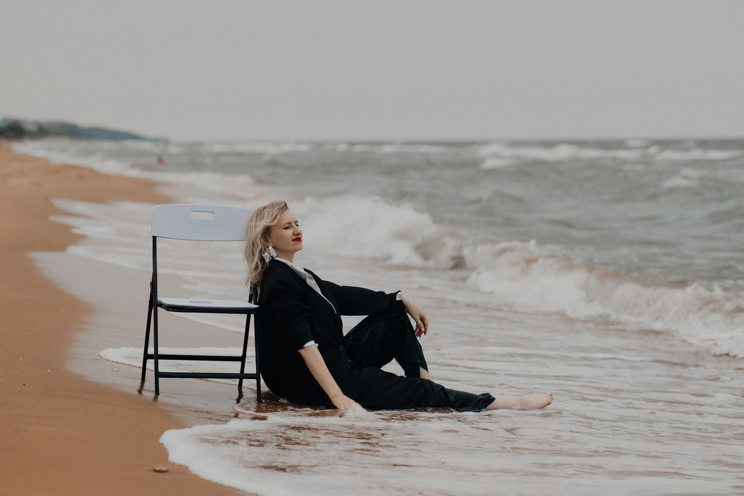 Фотосессия на берегу моря