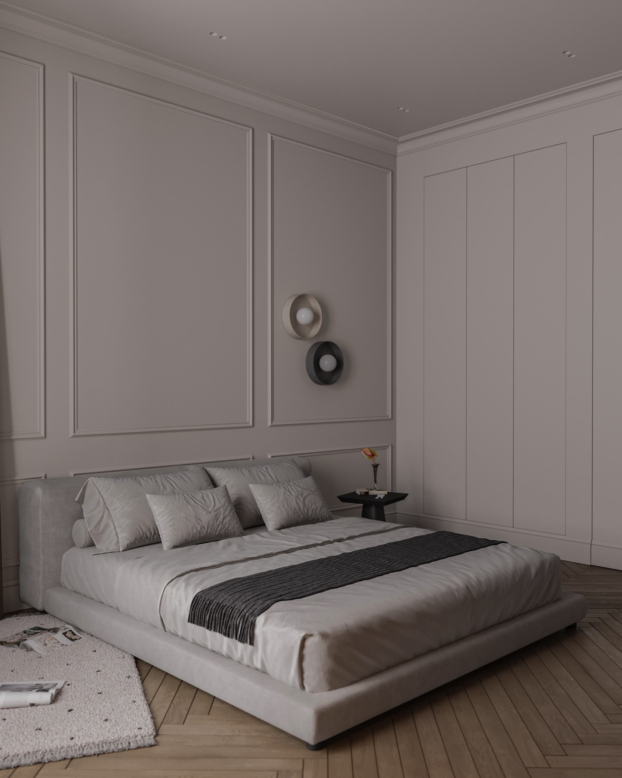 Спальня. 3D визуализатор интерьеров