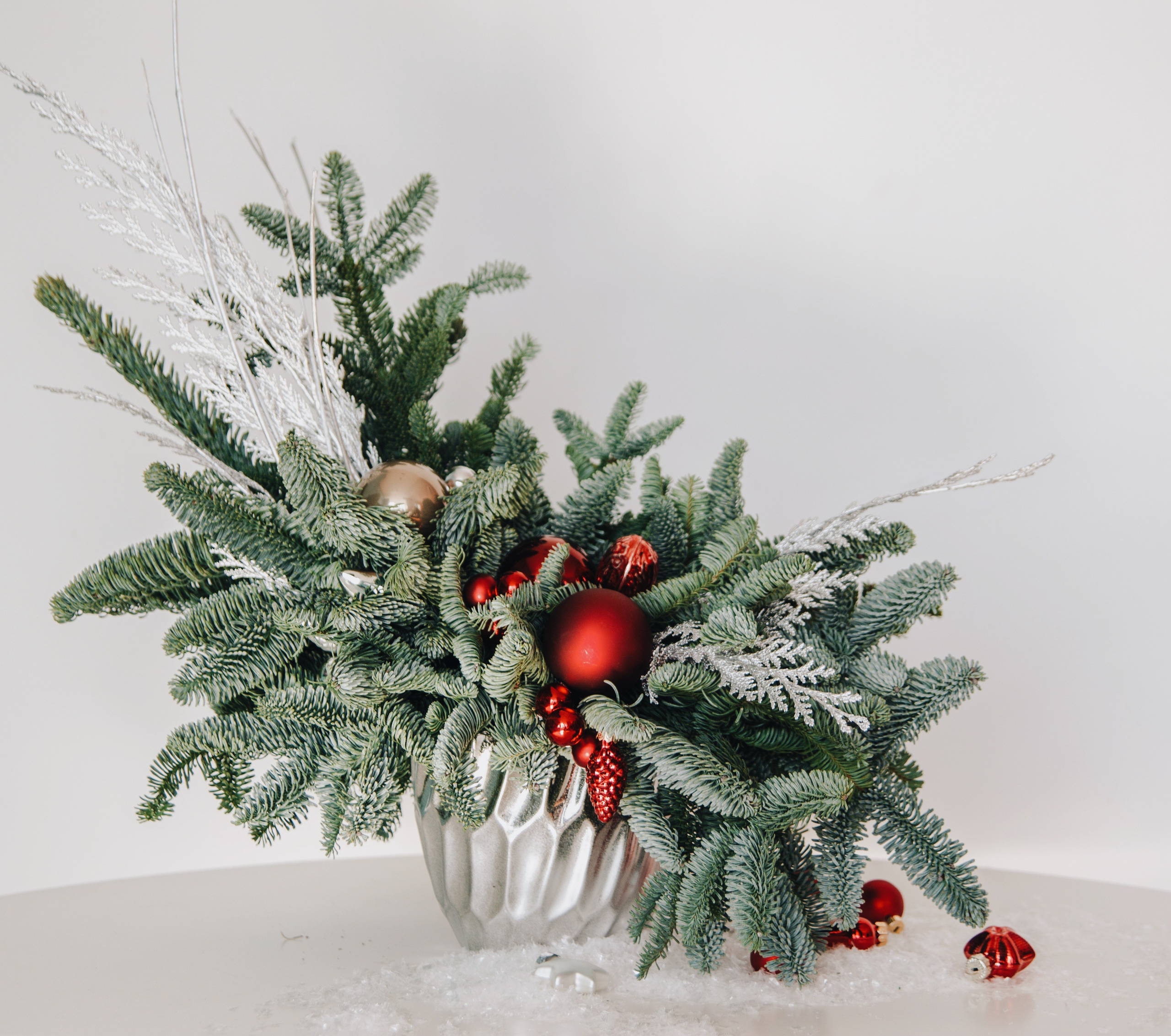 Новогодние композиции. Ксения Почтарь. Декоратор и флорист, город Владивосток