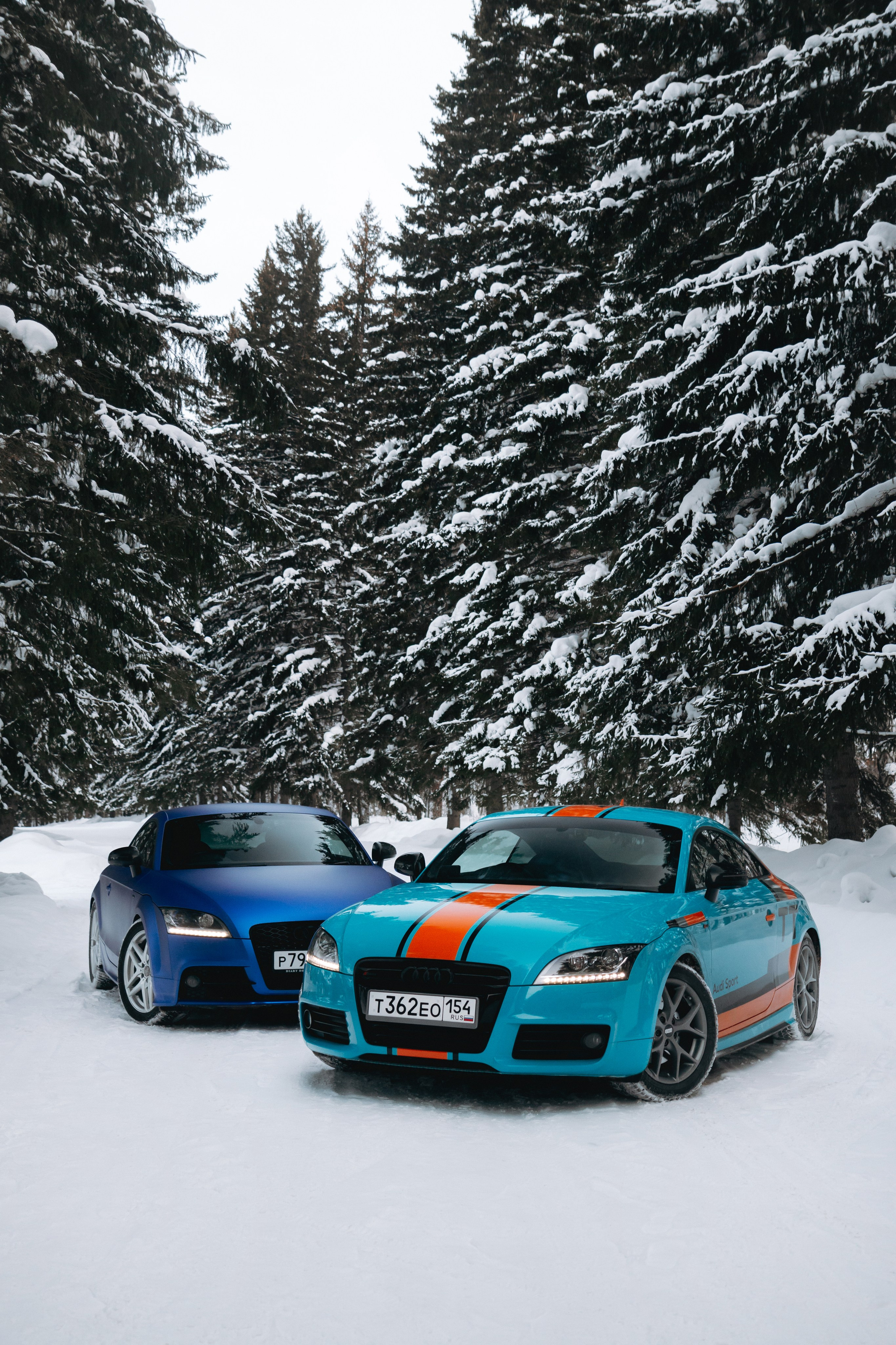 Audi TT shades of blue. Автомобильный фотограф и видеограф в Новосибирске|Александра Косухина
