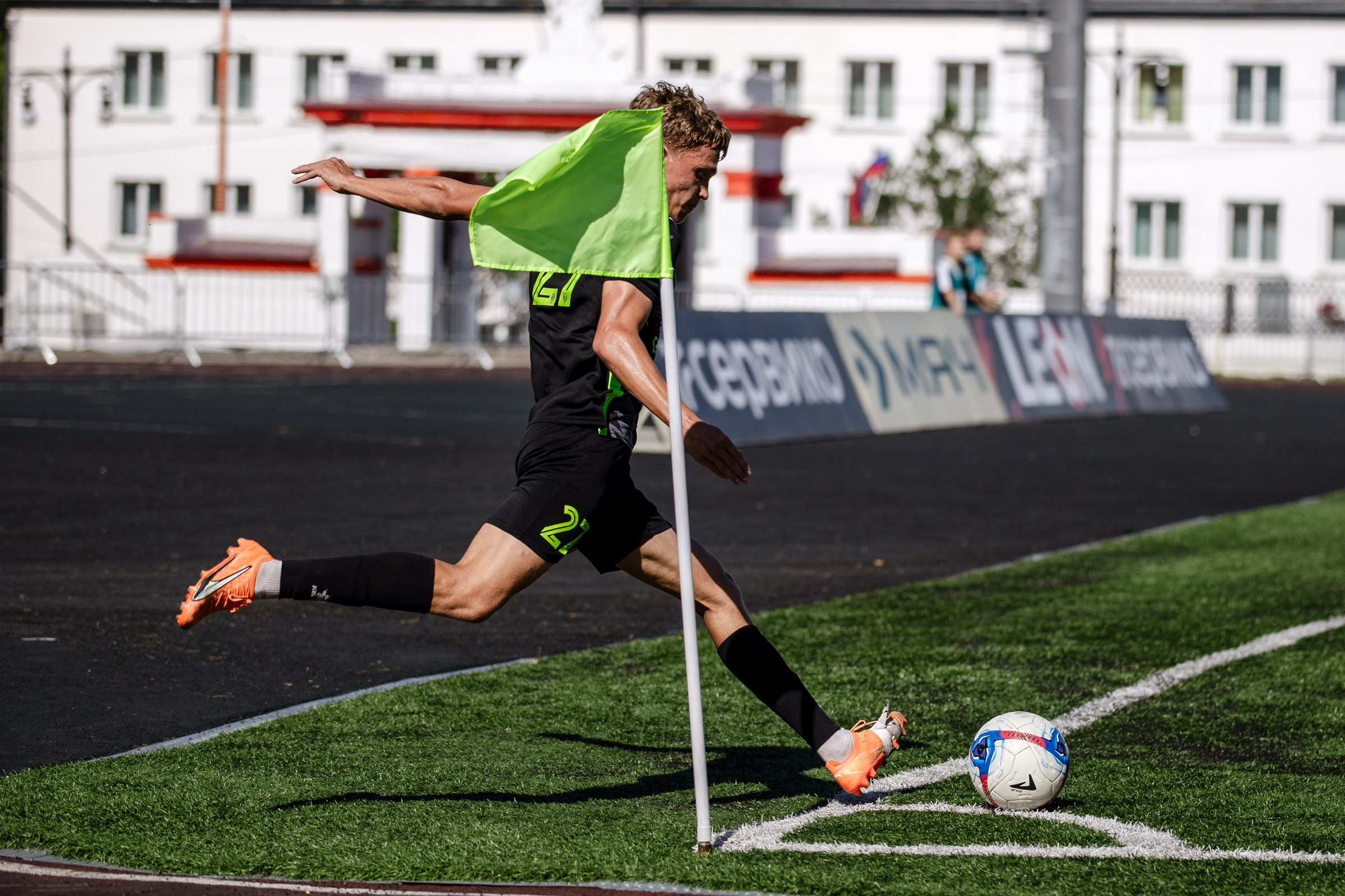 Первенство России по футболу LEON-Вторая лига Б | ФК Иркутск — Чертаново (Москва) | 24.08.25. Фотограф в Иркутске Евгения Айвазова