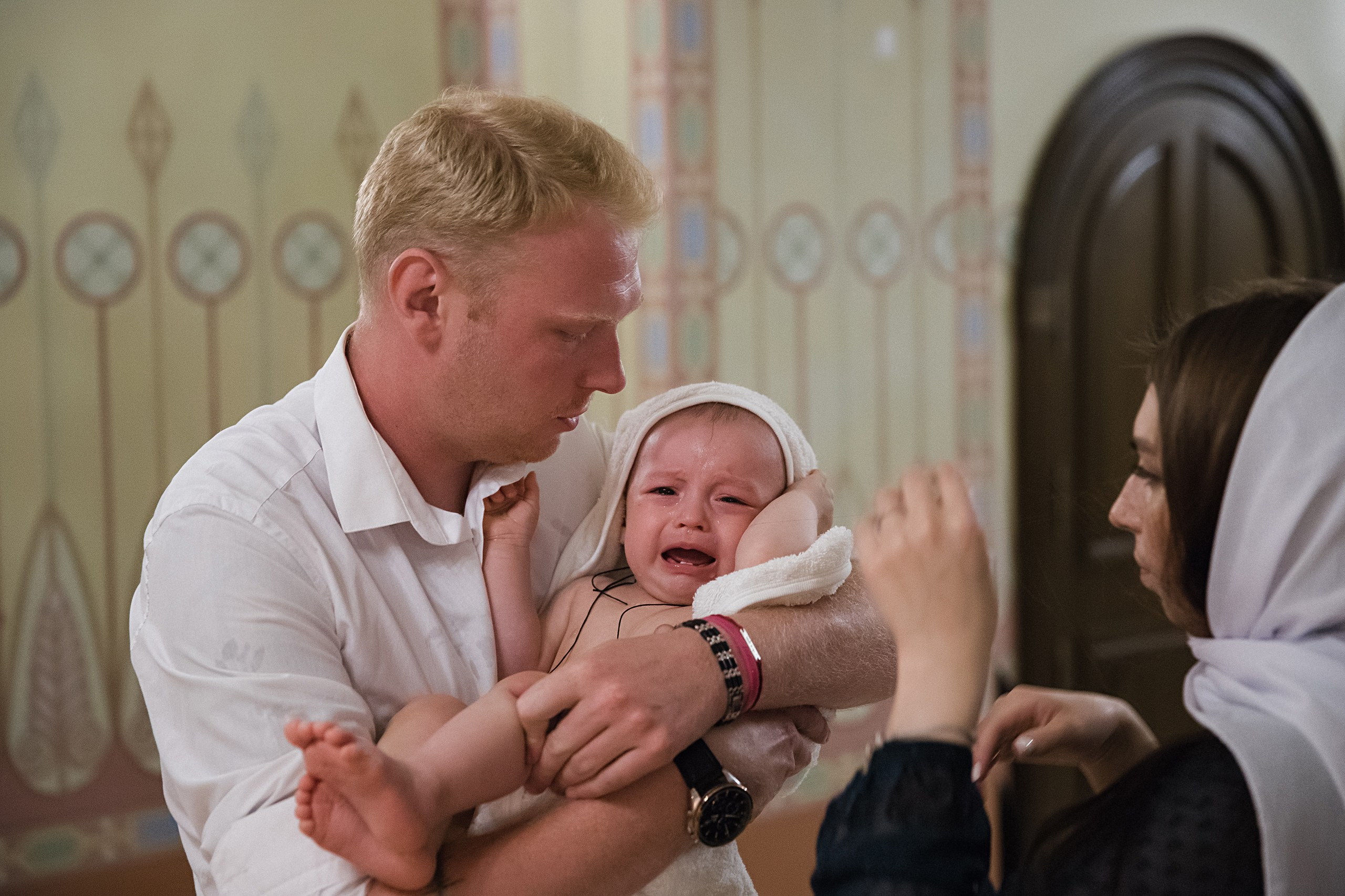 Таинство крещения. Фотограф в спб Александр Потапов